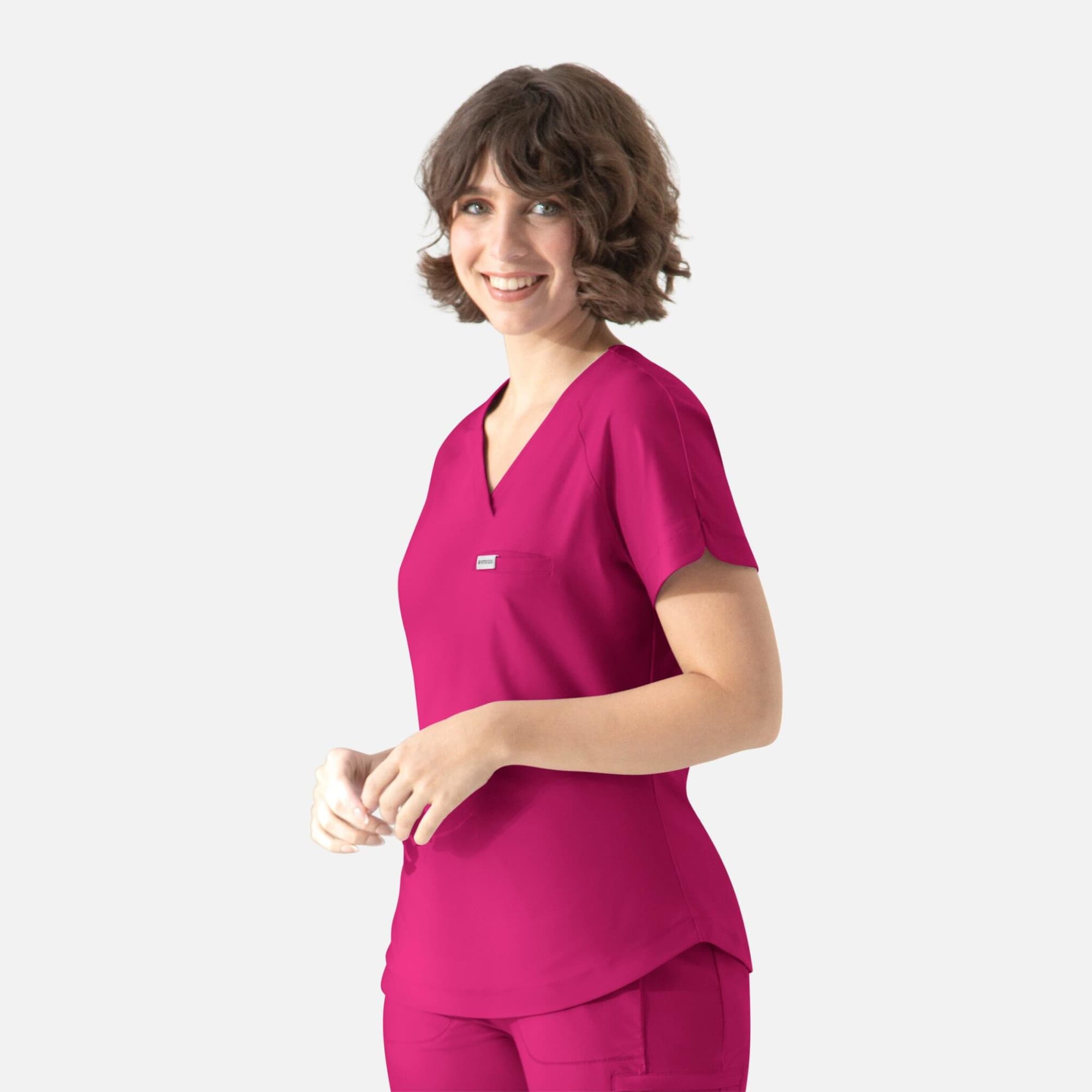 Embrace Luna Tuckable Y-Neck Top