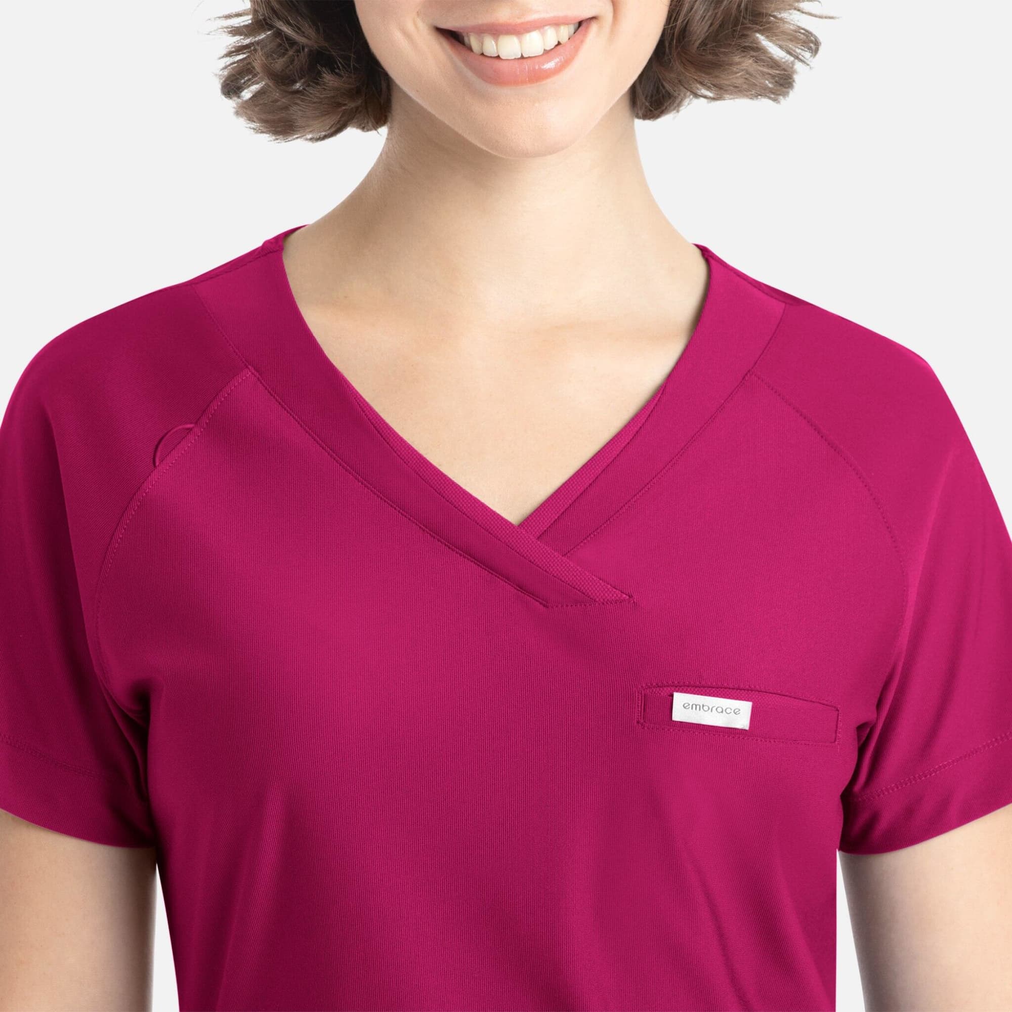 Embrace Luna Tuckable Y-Neck Top