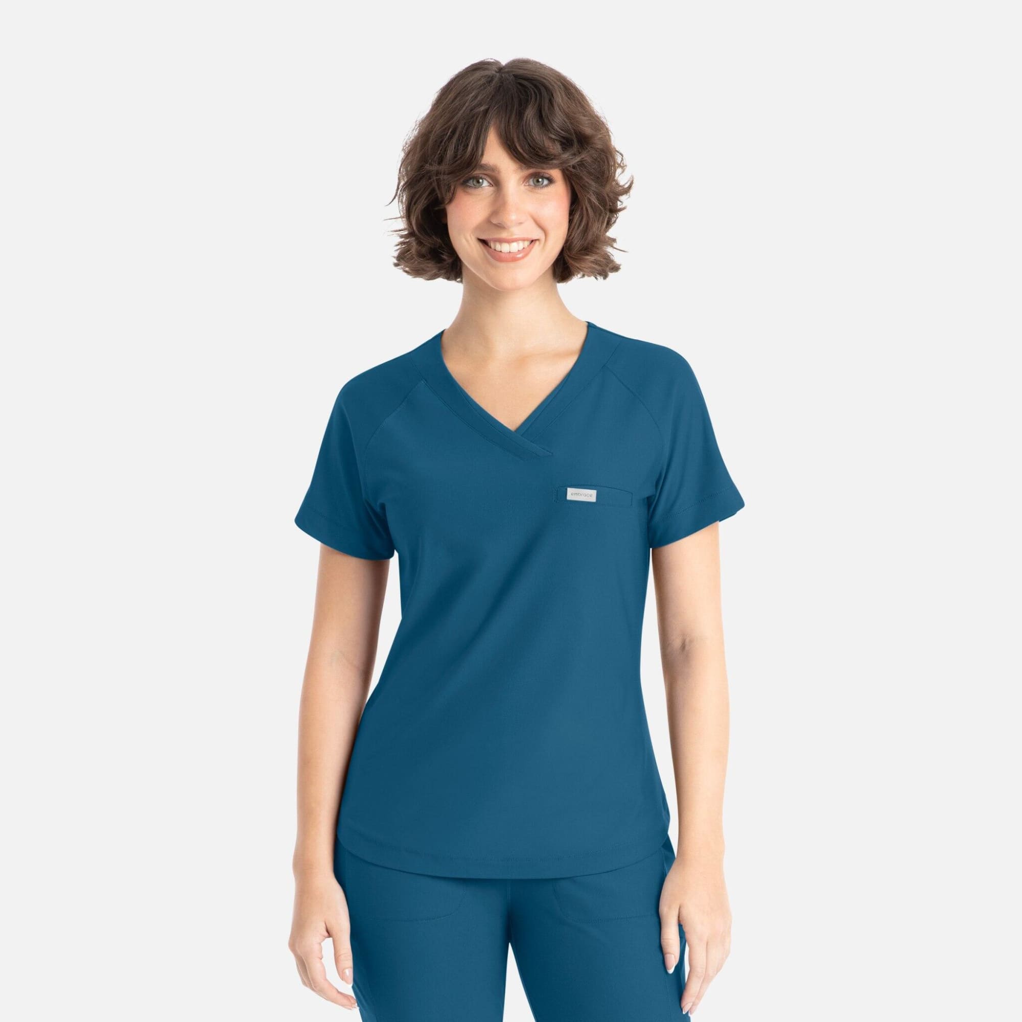 Embrace Luna Tuckable Y-Neck Top