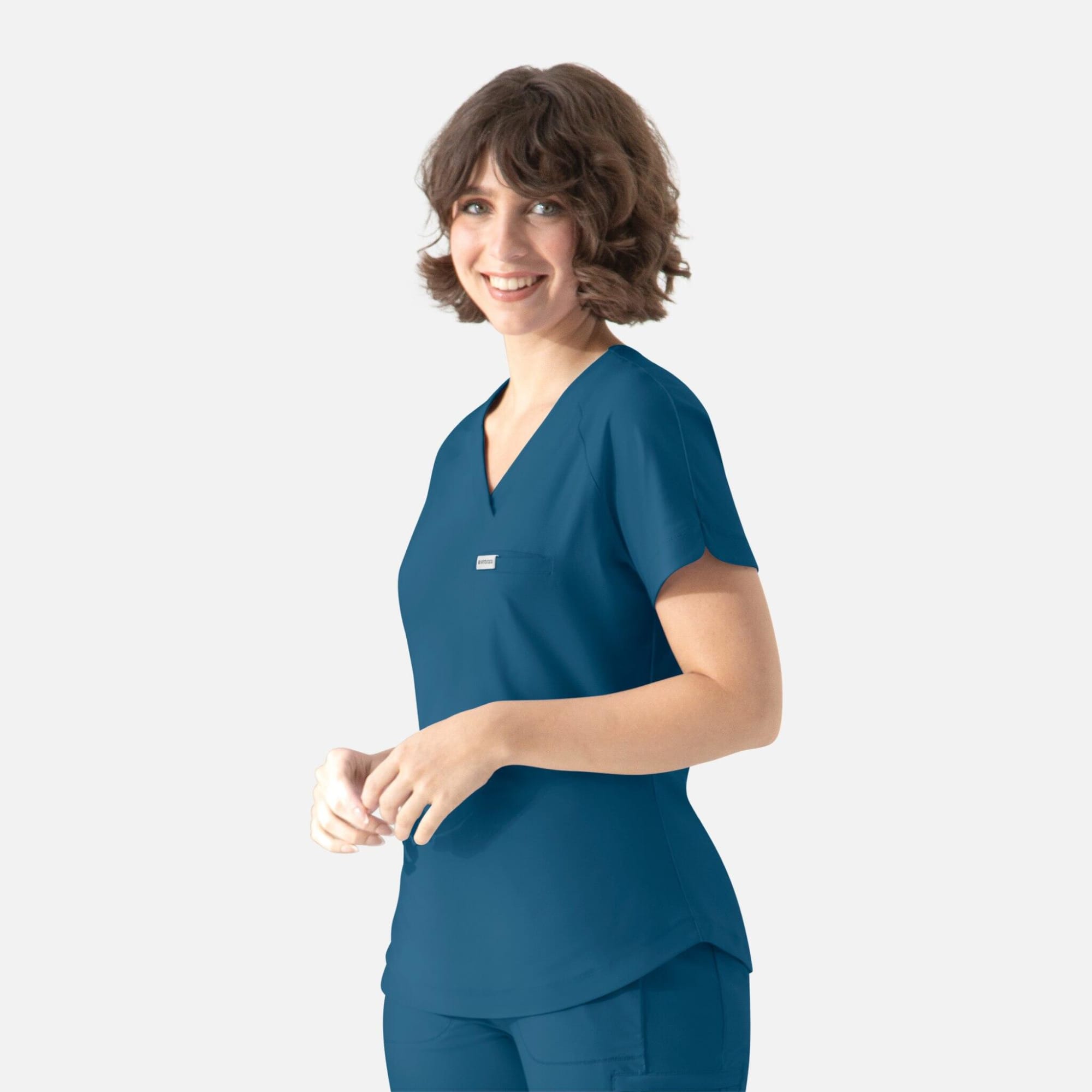 Embrace Luna Tuckable Y-Neck Top