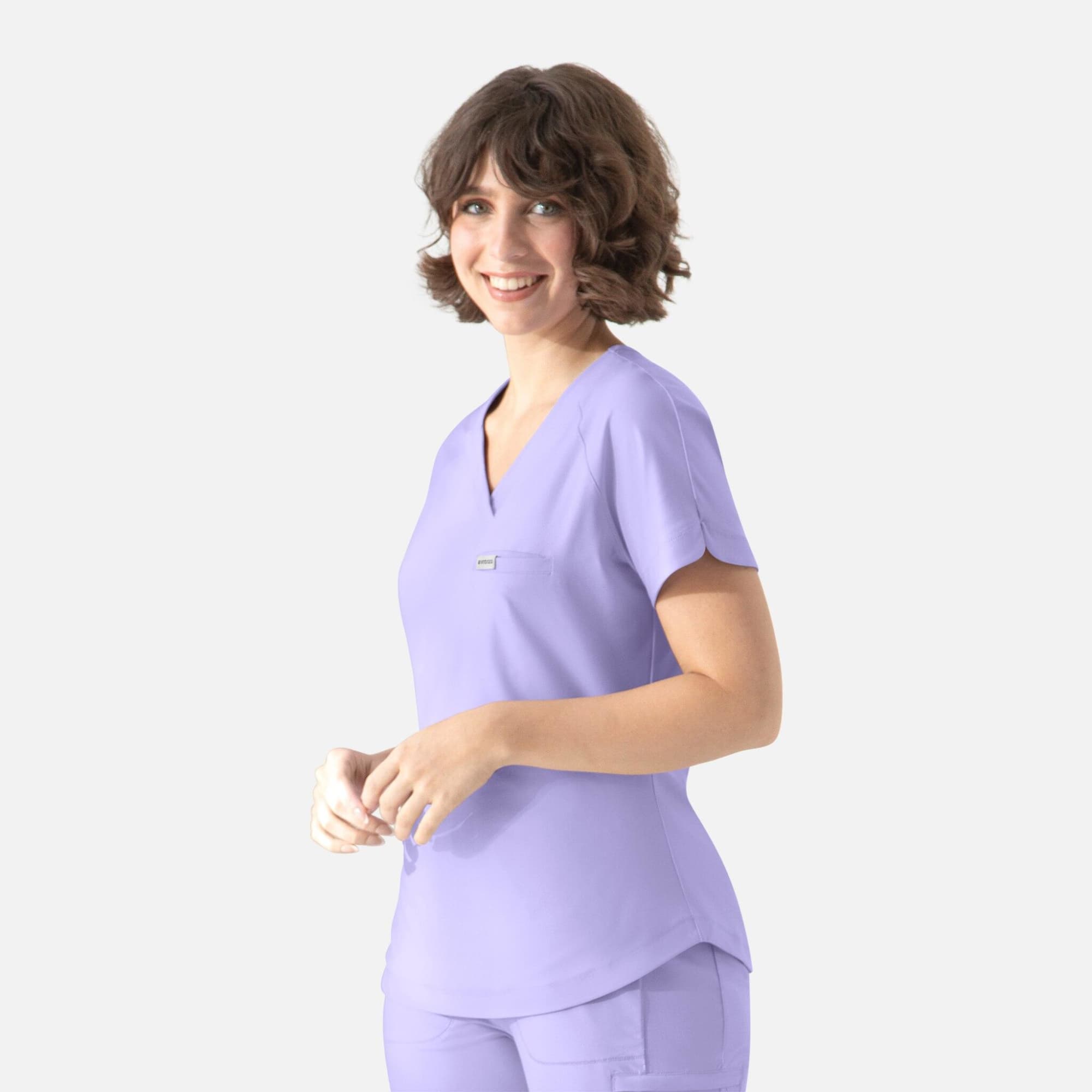 Embrace Luna Tuckable Y-Neck Top