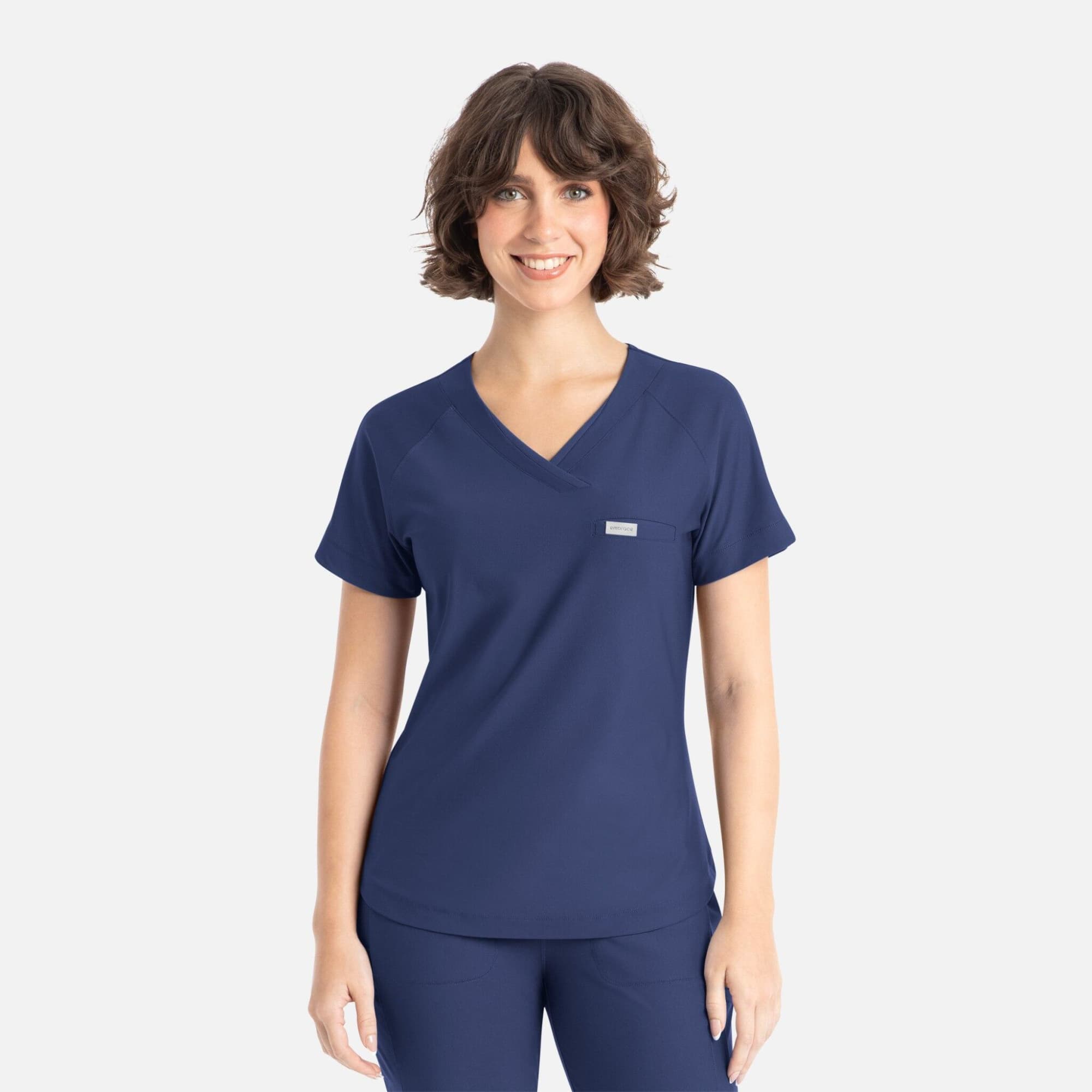 Embrace Luna Tuckable Y-Neck Top