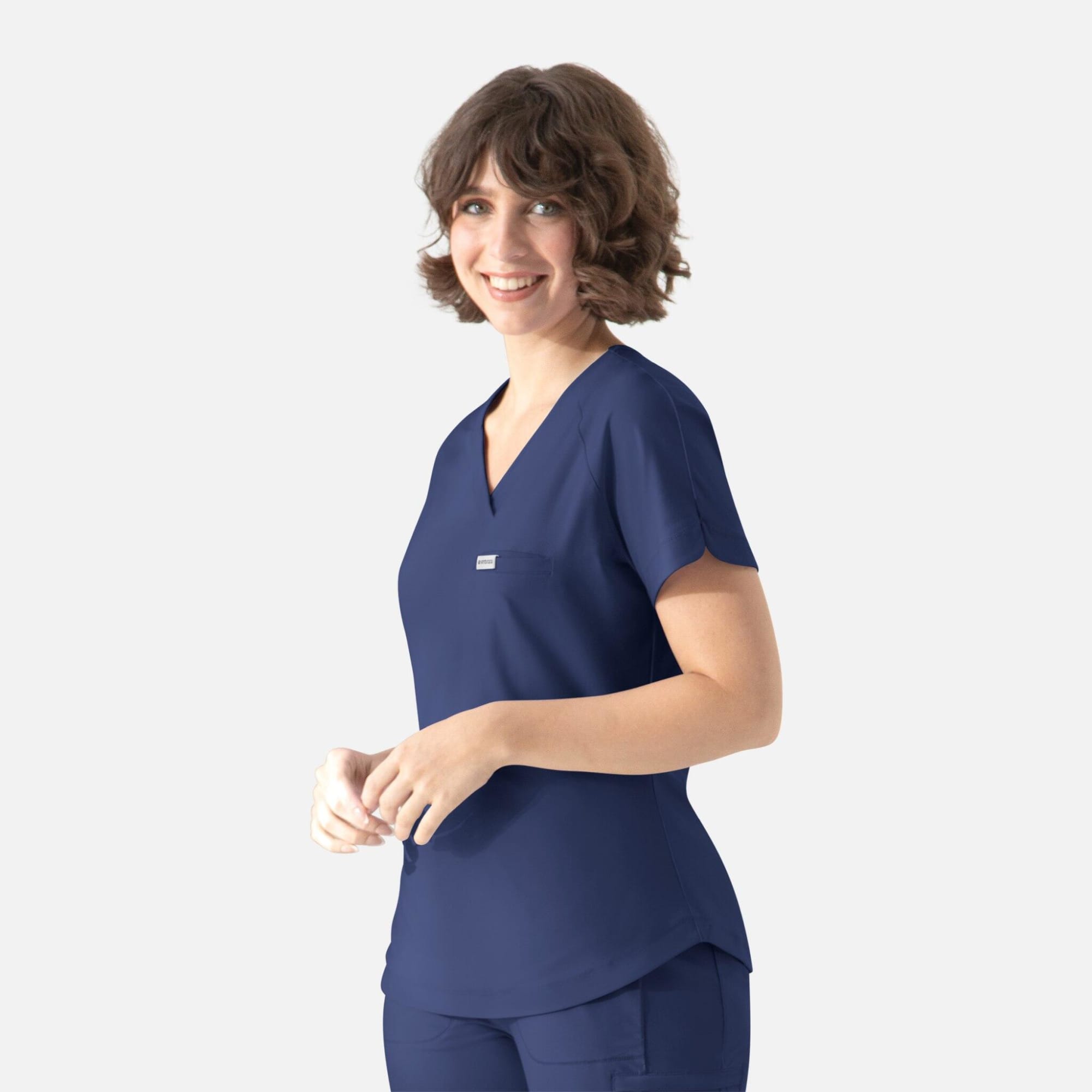 Embrace Luna Tuckable Y-Neck Top