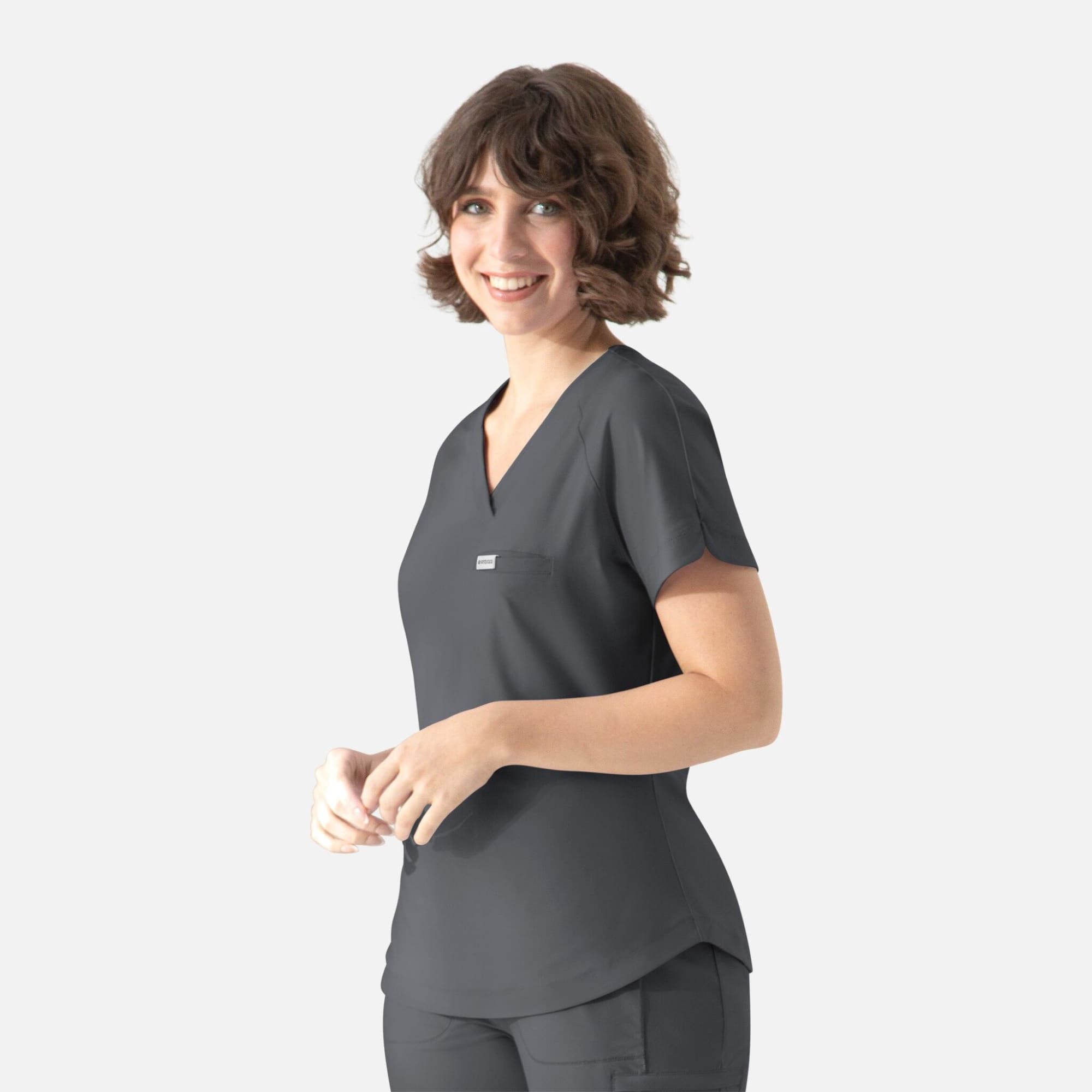 Embrace Luna Tuckable Y-Neck Top