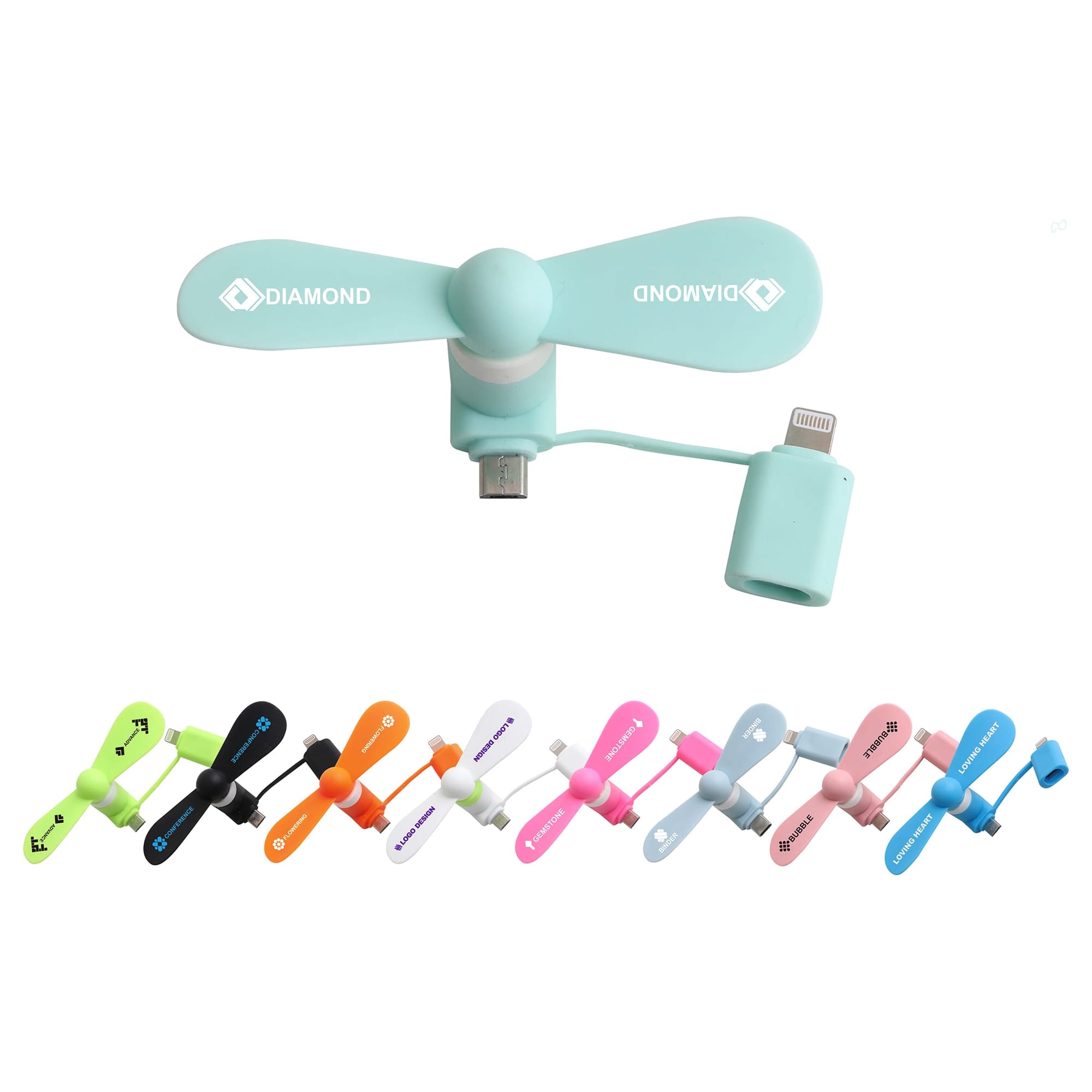 2 in 1 Smart Phone Fan