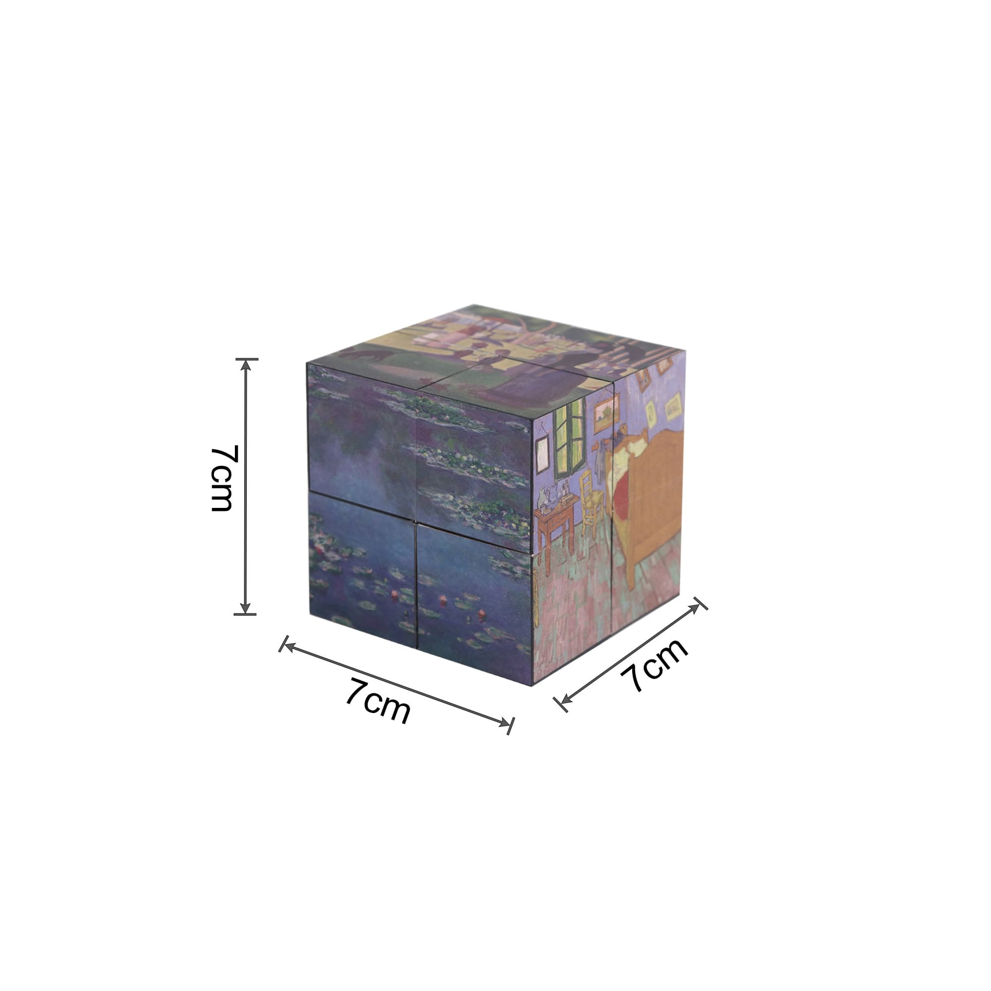3D Flips Square Magic Cube