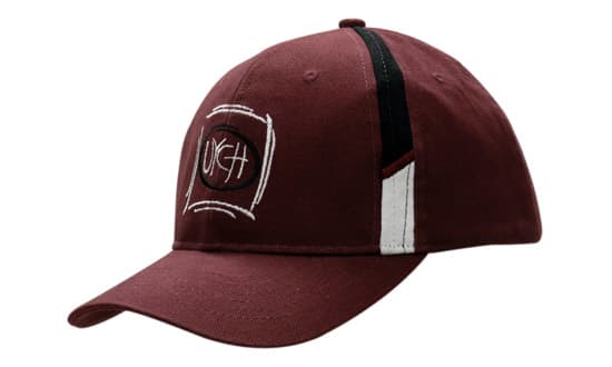 Brushed Heavy Cotton with Fabric Inserts on Crown