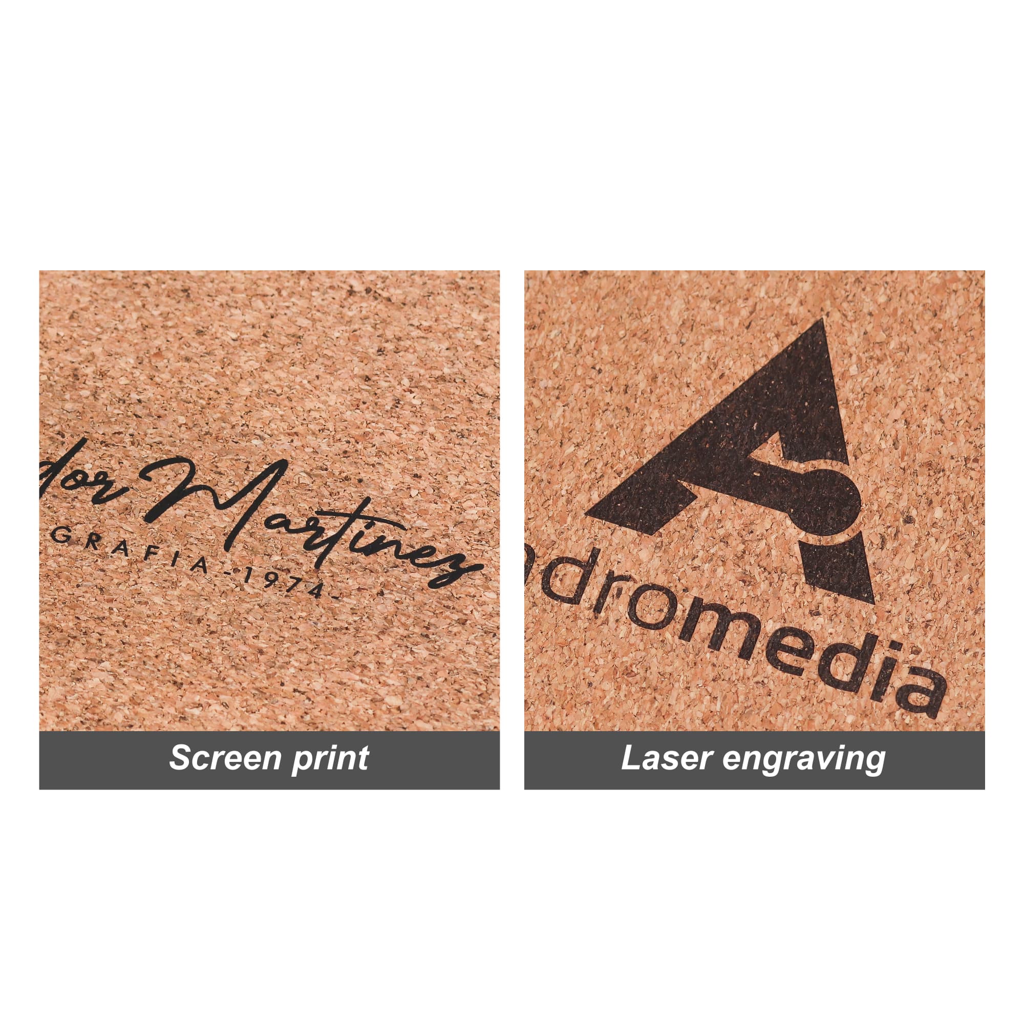 Custom Shaped Cork Mouse Mat