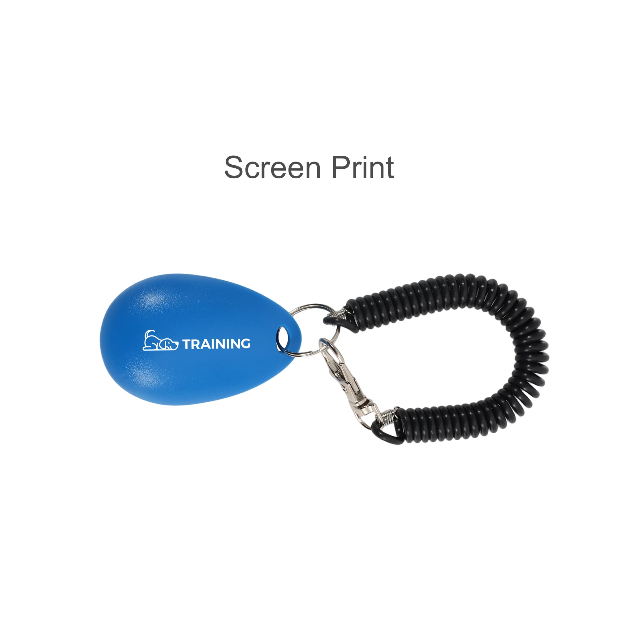 Pet Training Clicker with Coiled Lanyard