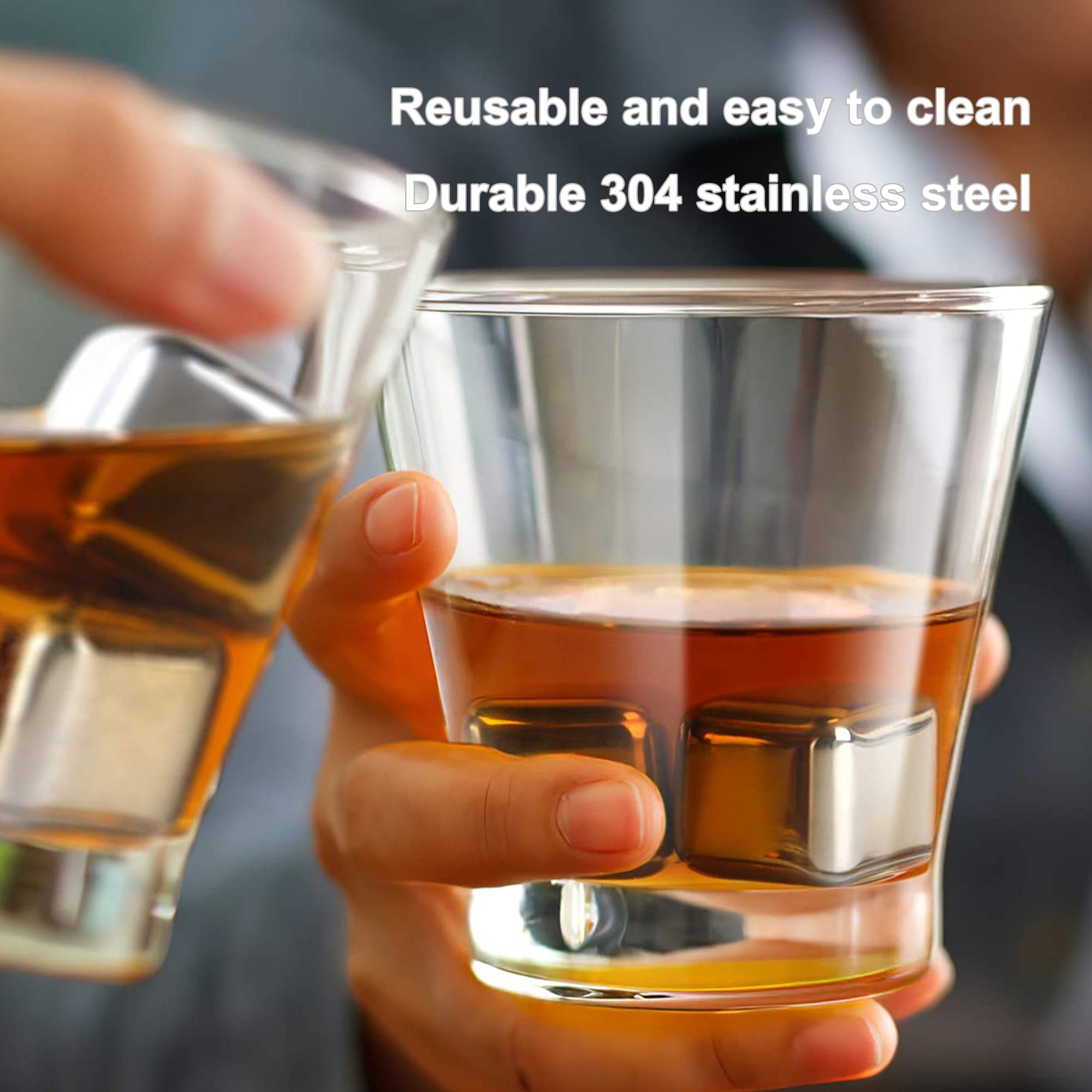 Stainless Steel Ice Cube