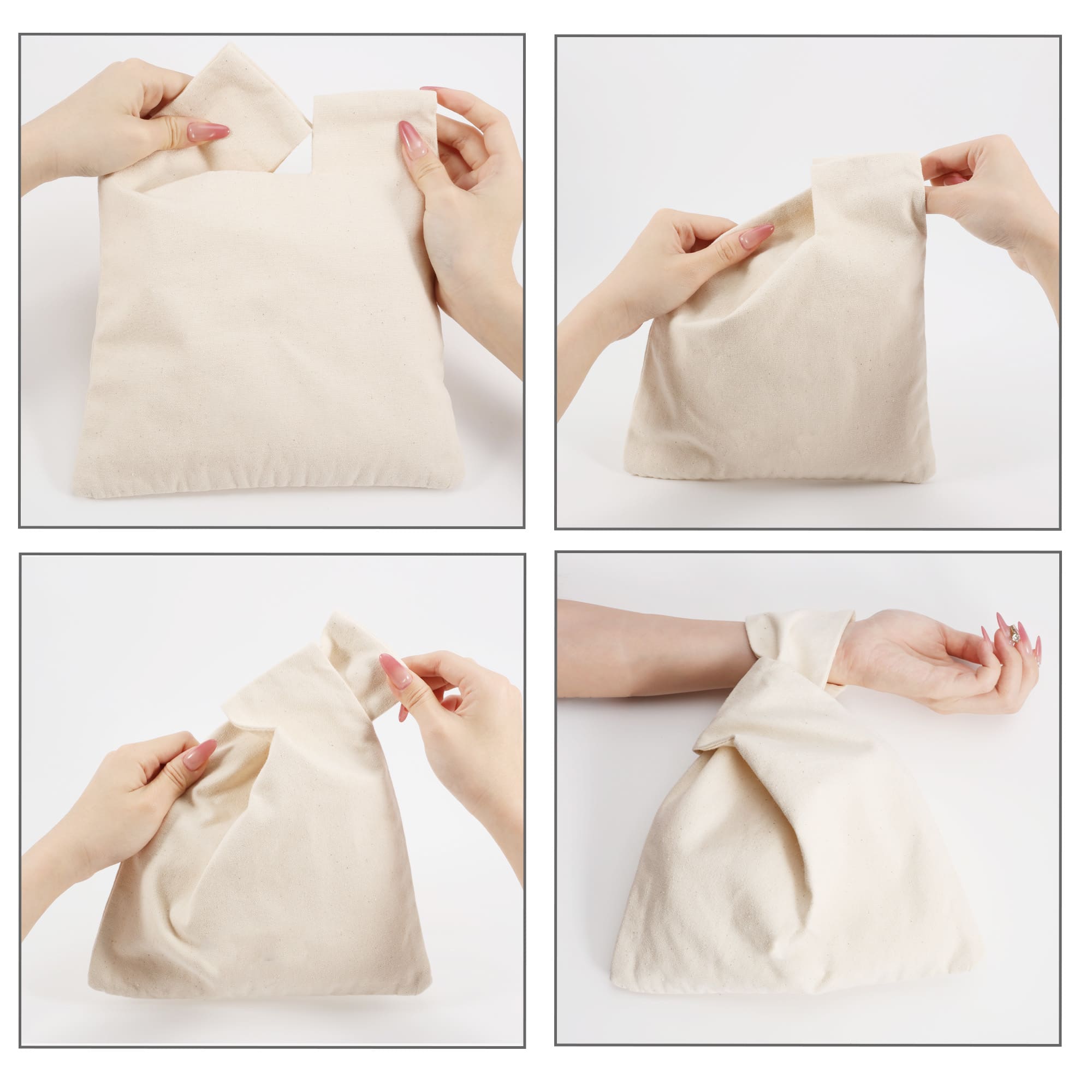 Cotton Wrist Bag