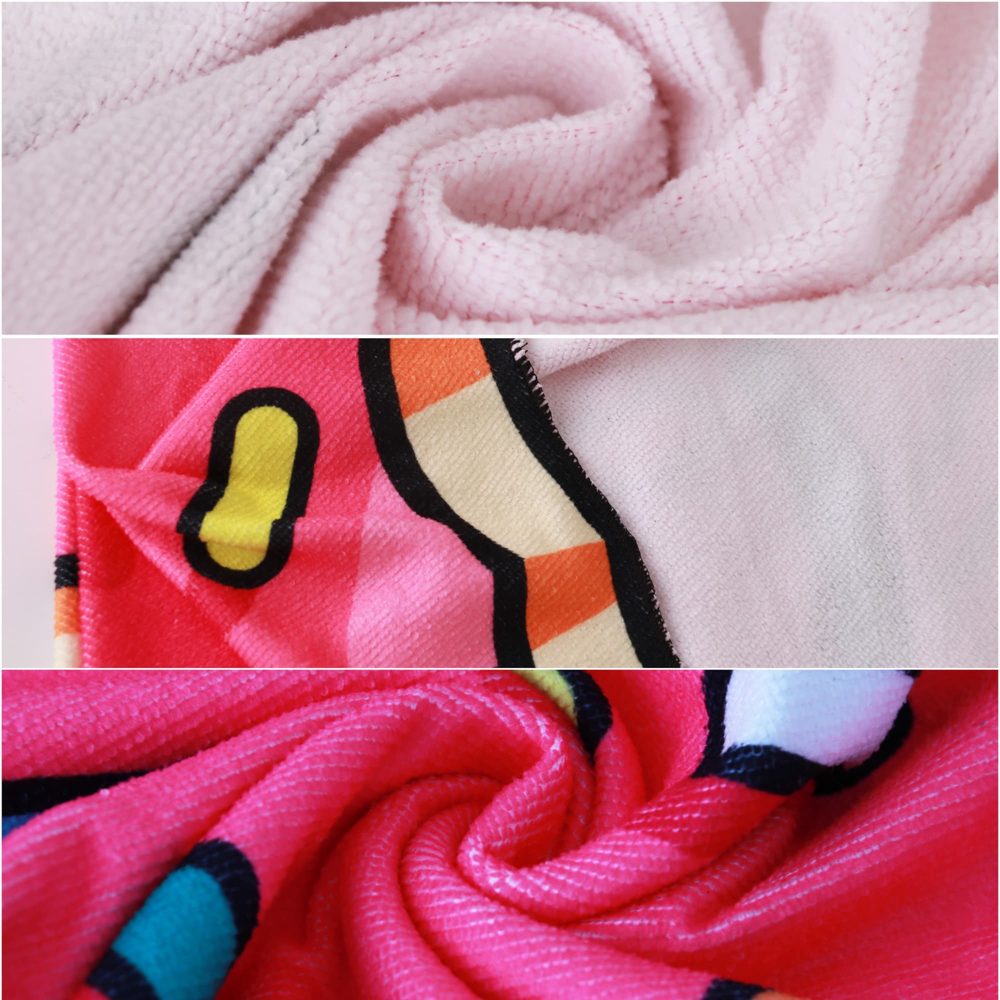 Custom Shaped Beach Towel (150x150cm)