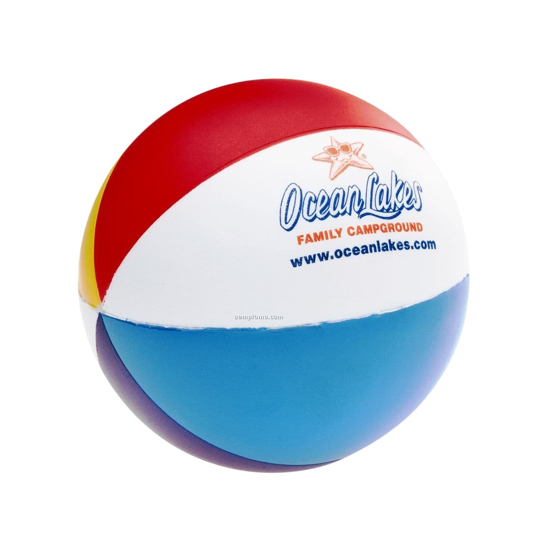 Colorfull Beach Ball Shape Stress Reliever