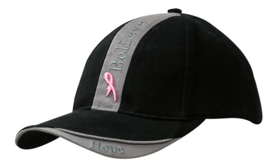 Brushed Heavy Cotton with Crown Insert & Peak Indent