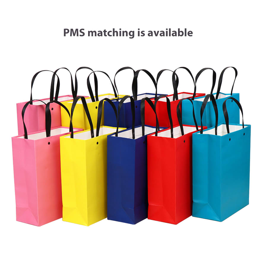Knitted Handle Bag with Lamination(220x270x100mm)