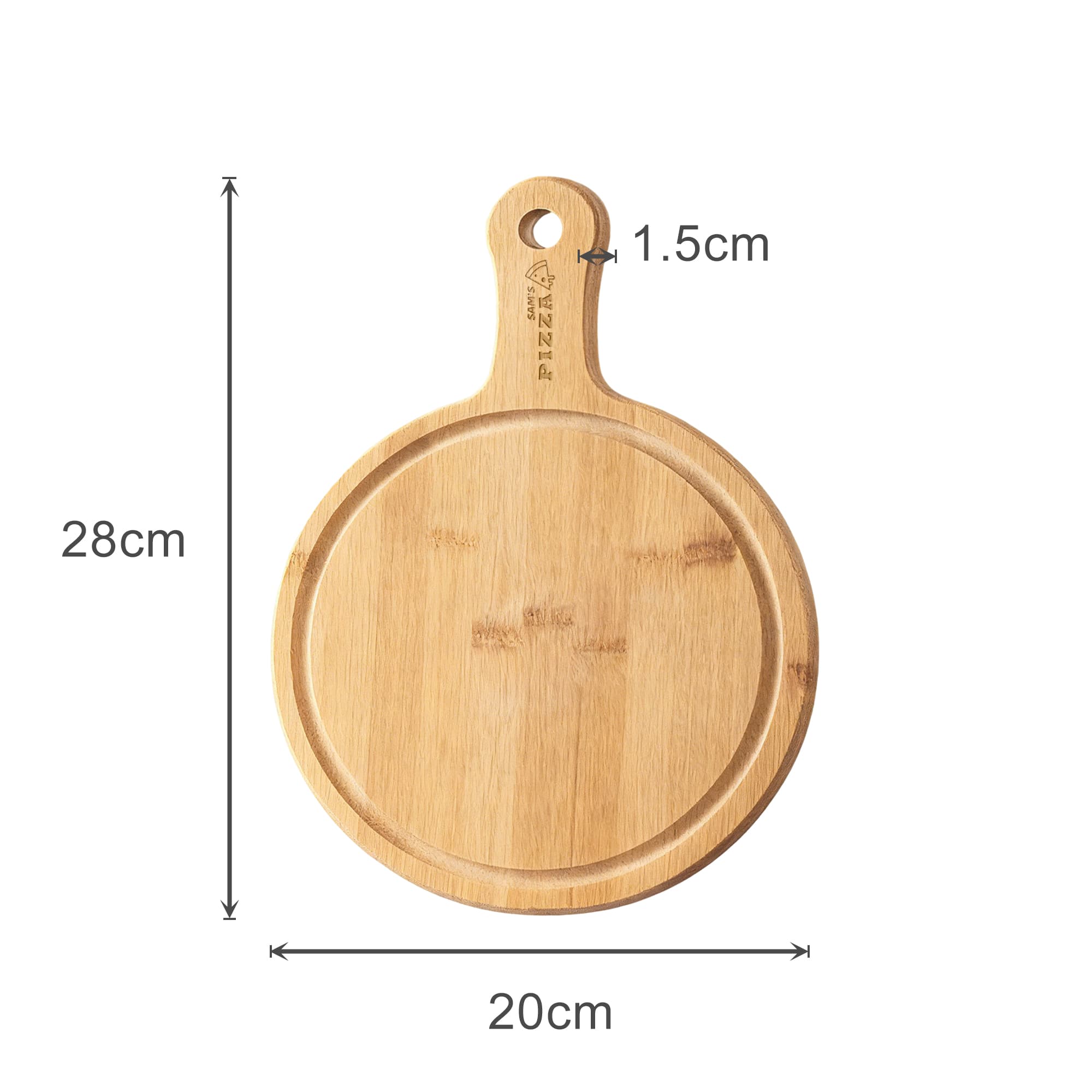 Bamboo Wood Pizza Tray