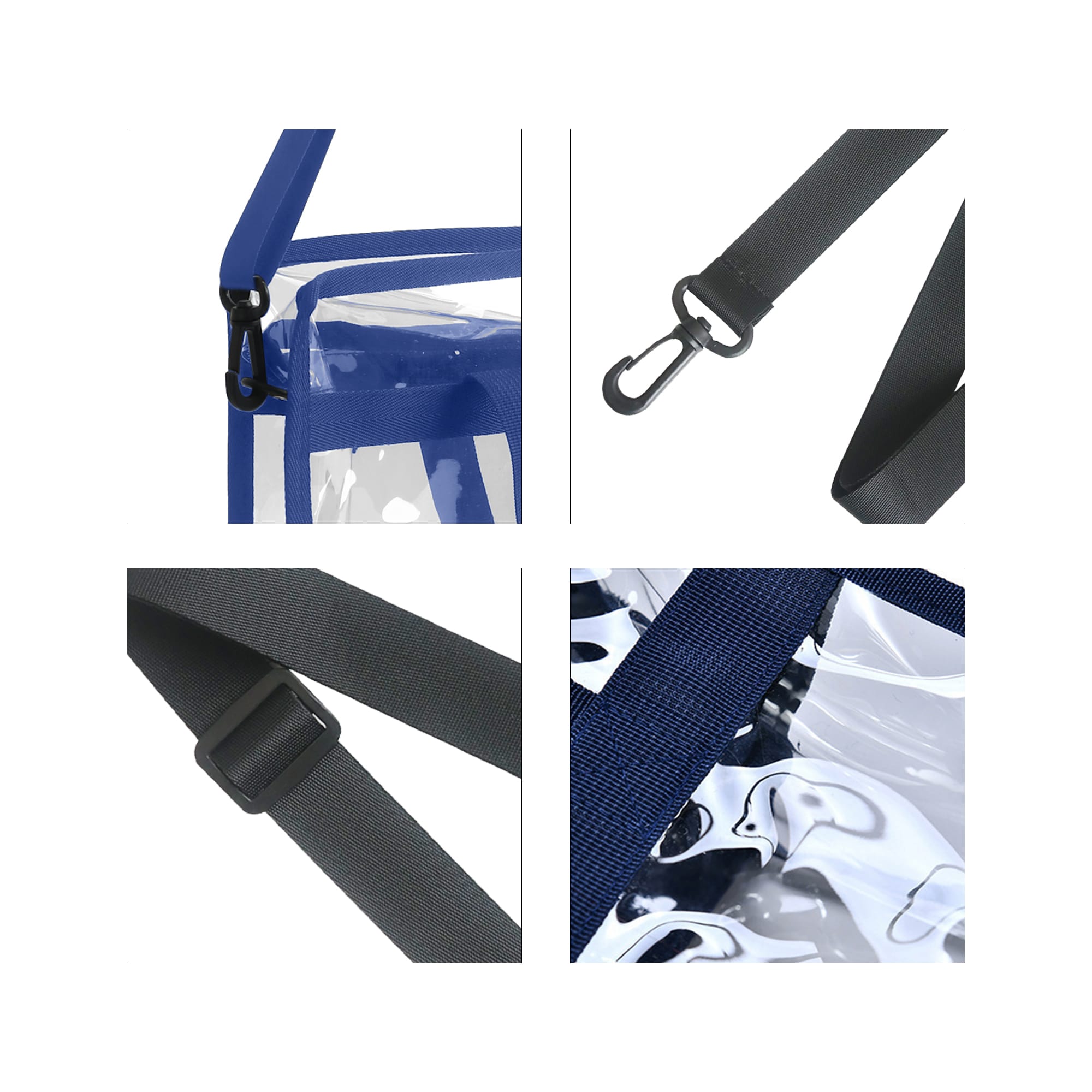 Clear Tote Bag With Shoulder Strap