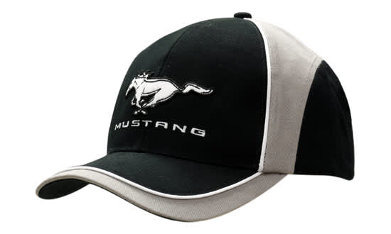 Brushed Heavy Cotton with Fabric Inserts/Piping on Crown & Peak