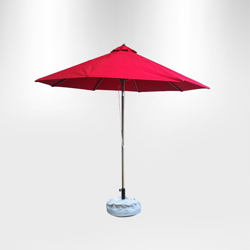 2.7x2.7m Tilting Sublimation Patio Umbrellas