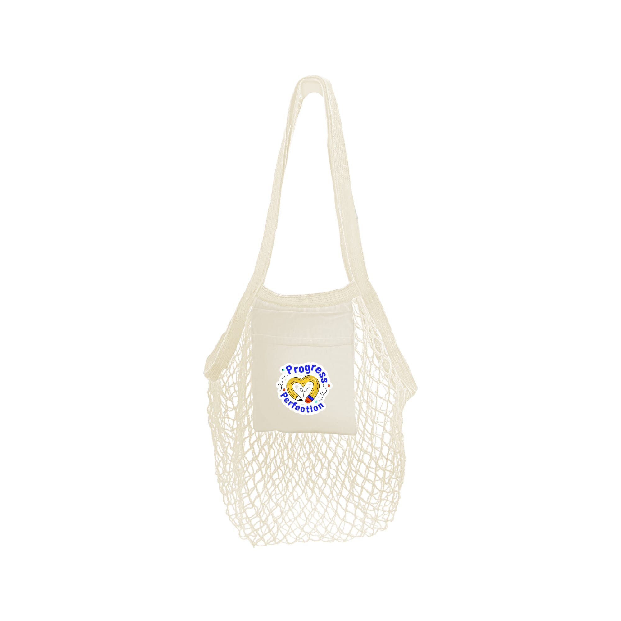 Mesh Foldaway Cotton Tote bag