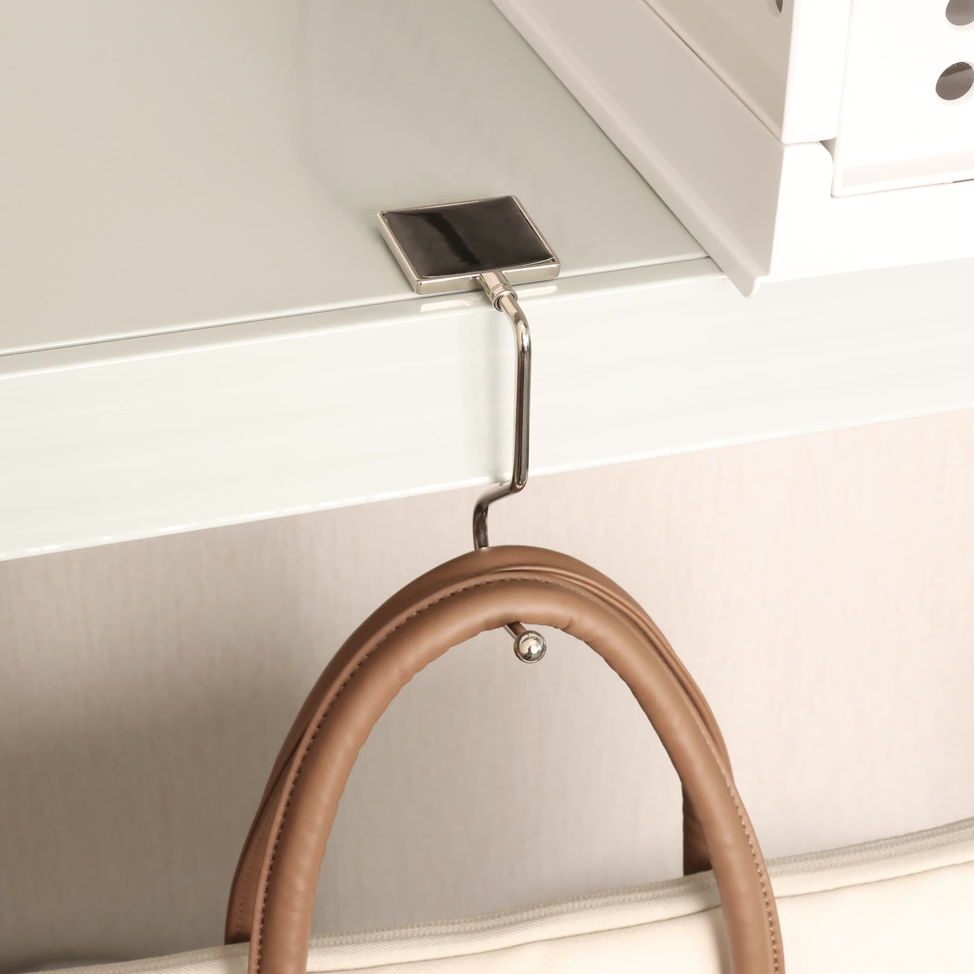 Square Curved Desk Hook