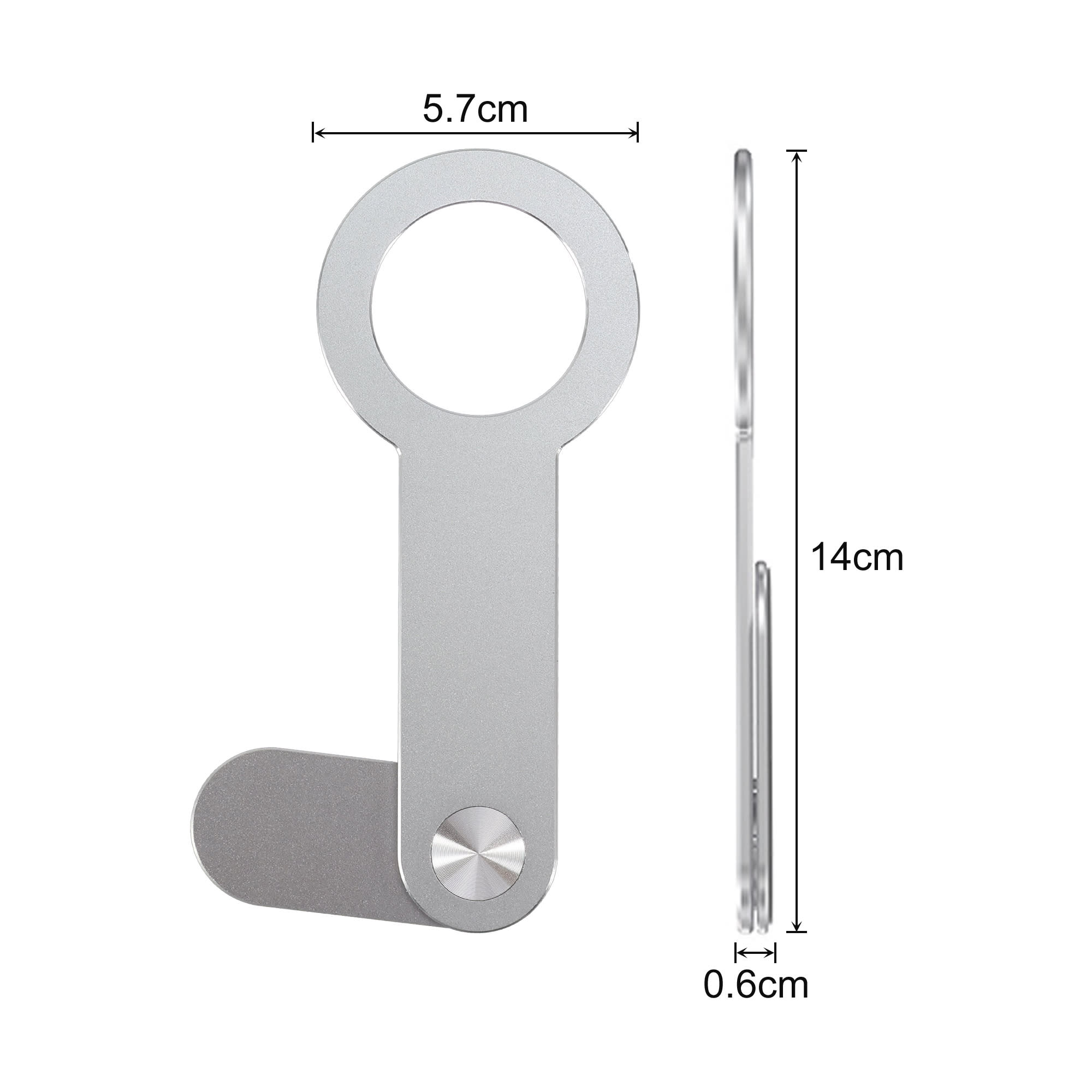 Alu Magnetic Phone Holder for Laptop