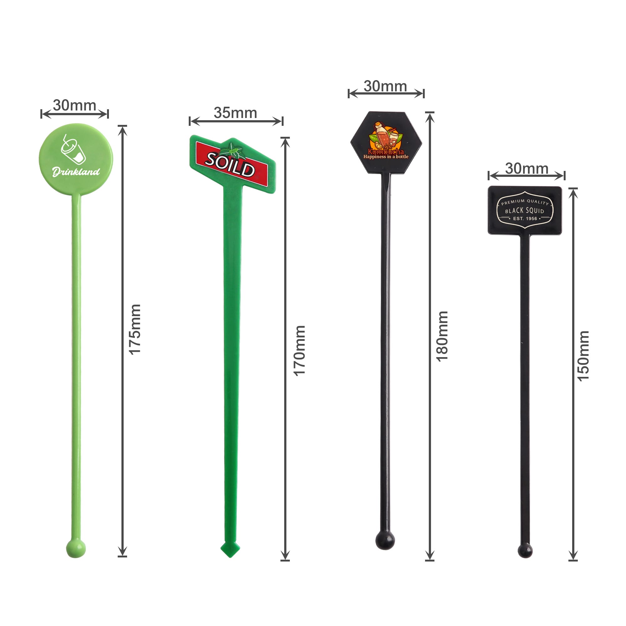 PS Cocktail Drink Stirrer