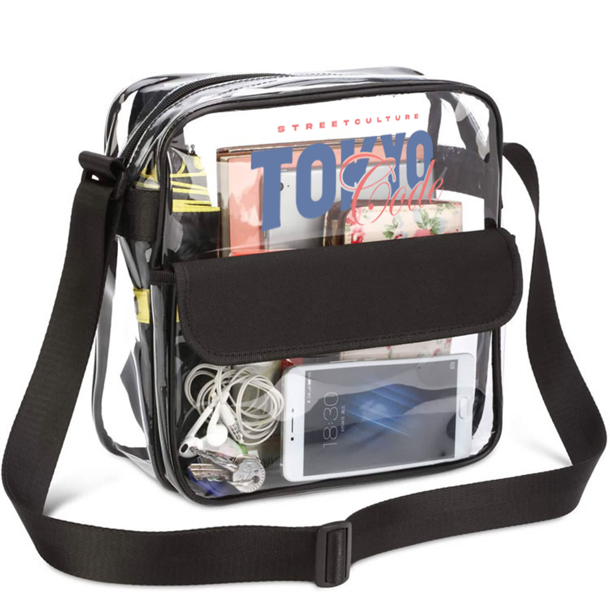 Clear Shoulder Crossbody Bag