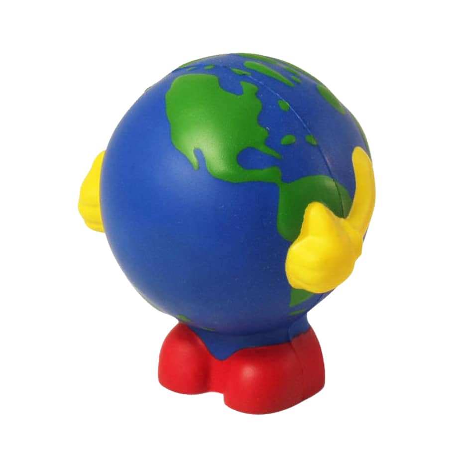 Cartoon Earth Shape Stress Reliever