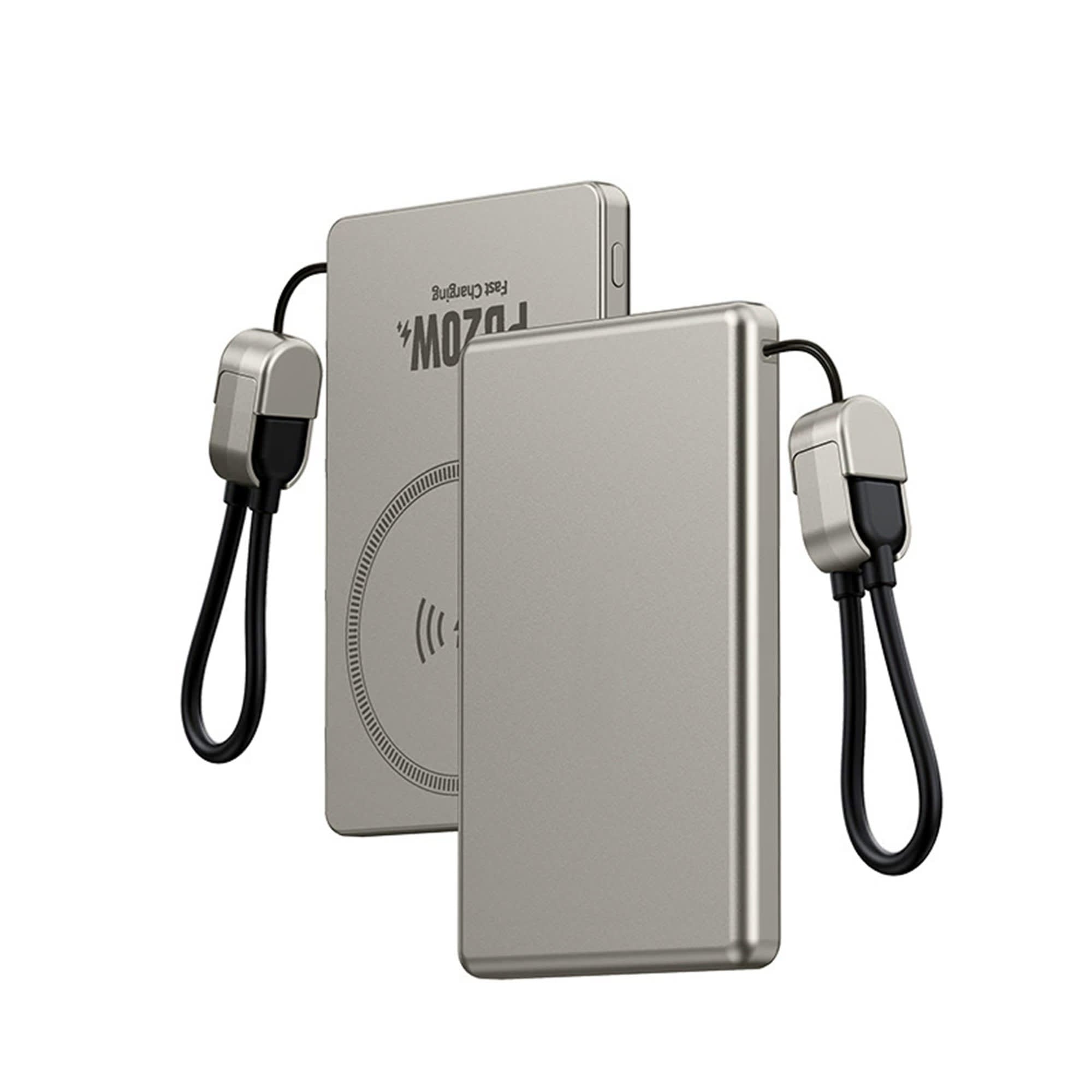5000mAh Aluminum Magnetic Power Bank