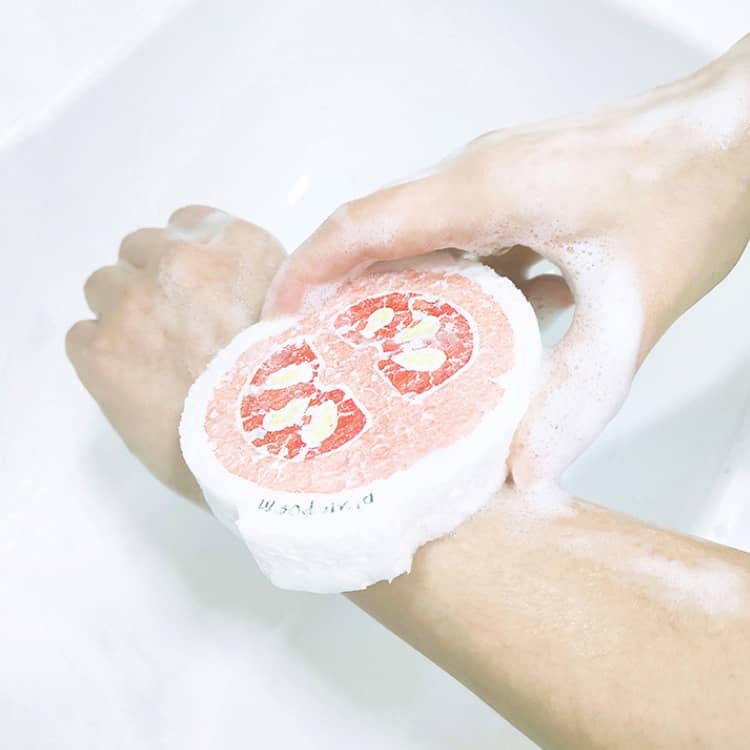 Expandable Dishwashing Sponge