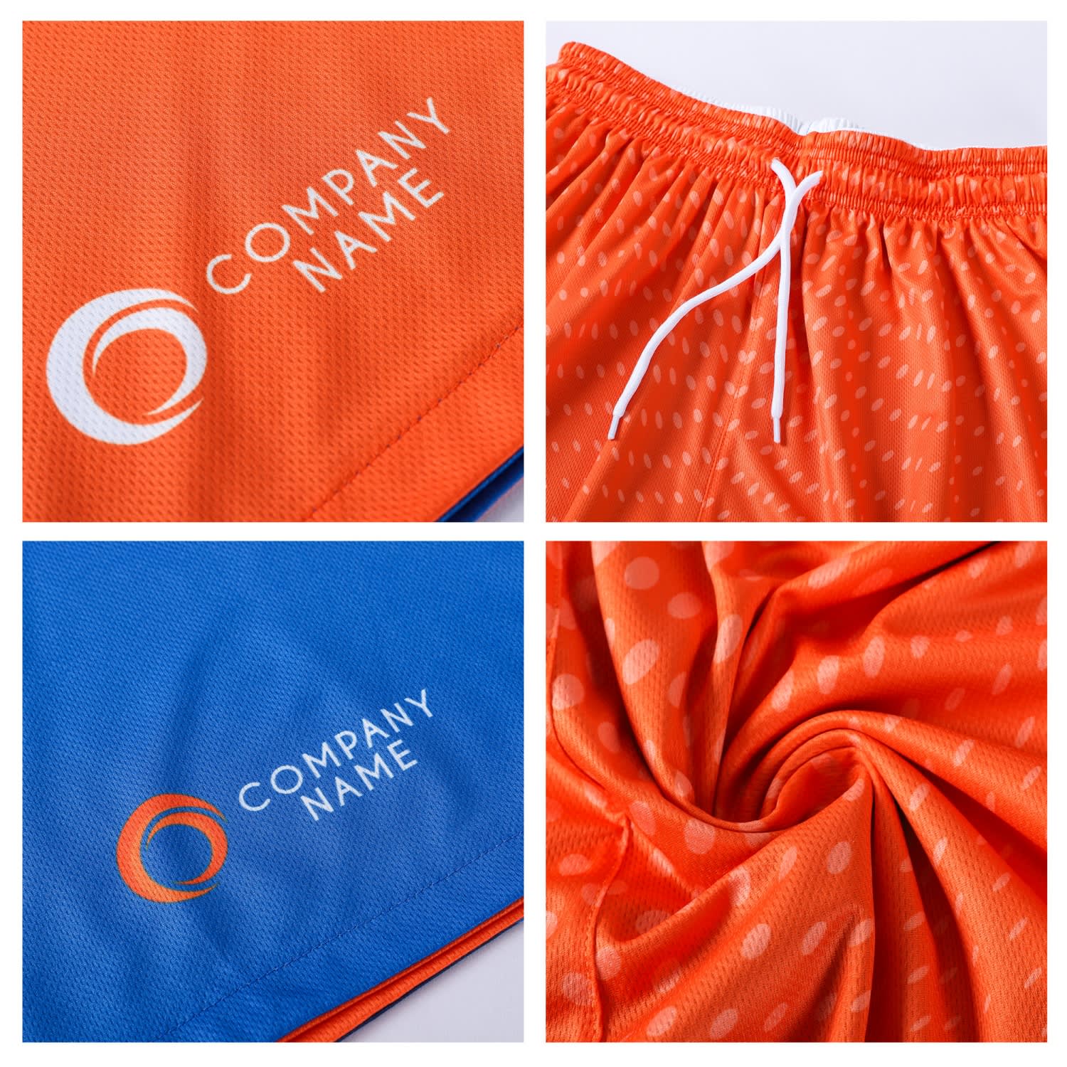 Unisex Adults 100% Polyester Sublimated Reversible Basketball Shorts