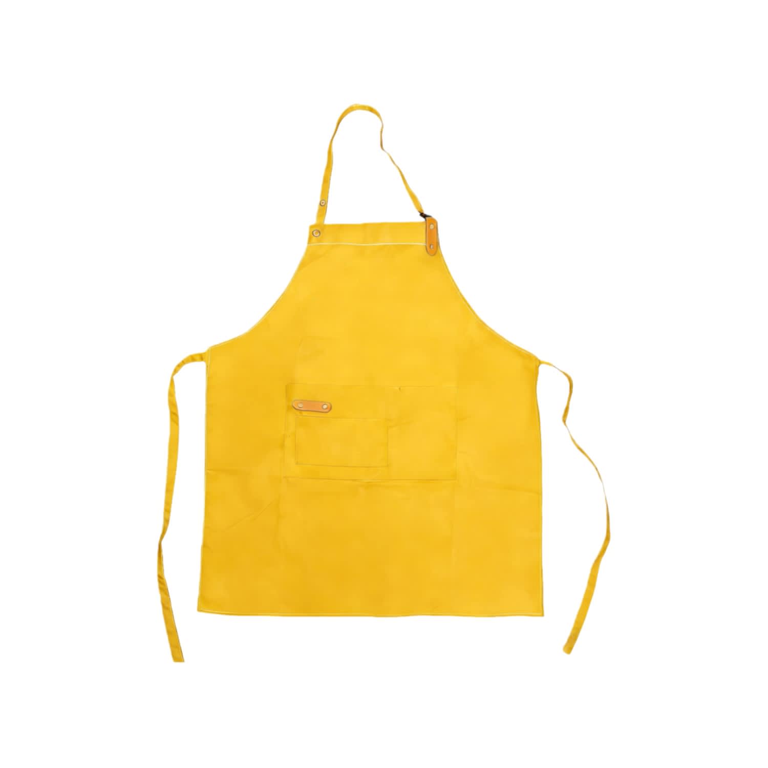 Poly-Cotton Canvas Full Bib Apron With Neck Strap