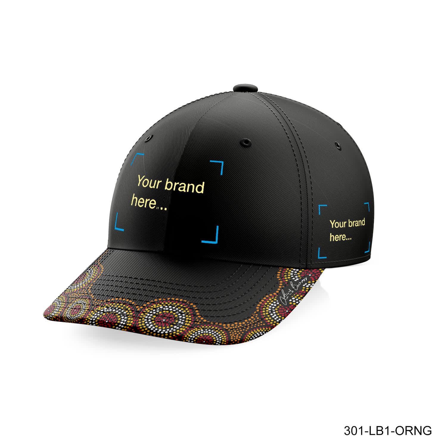 Lewis Burns Five Panel Cap (Embroidery)