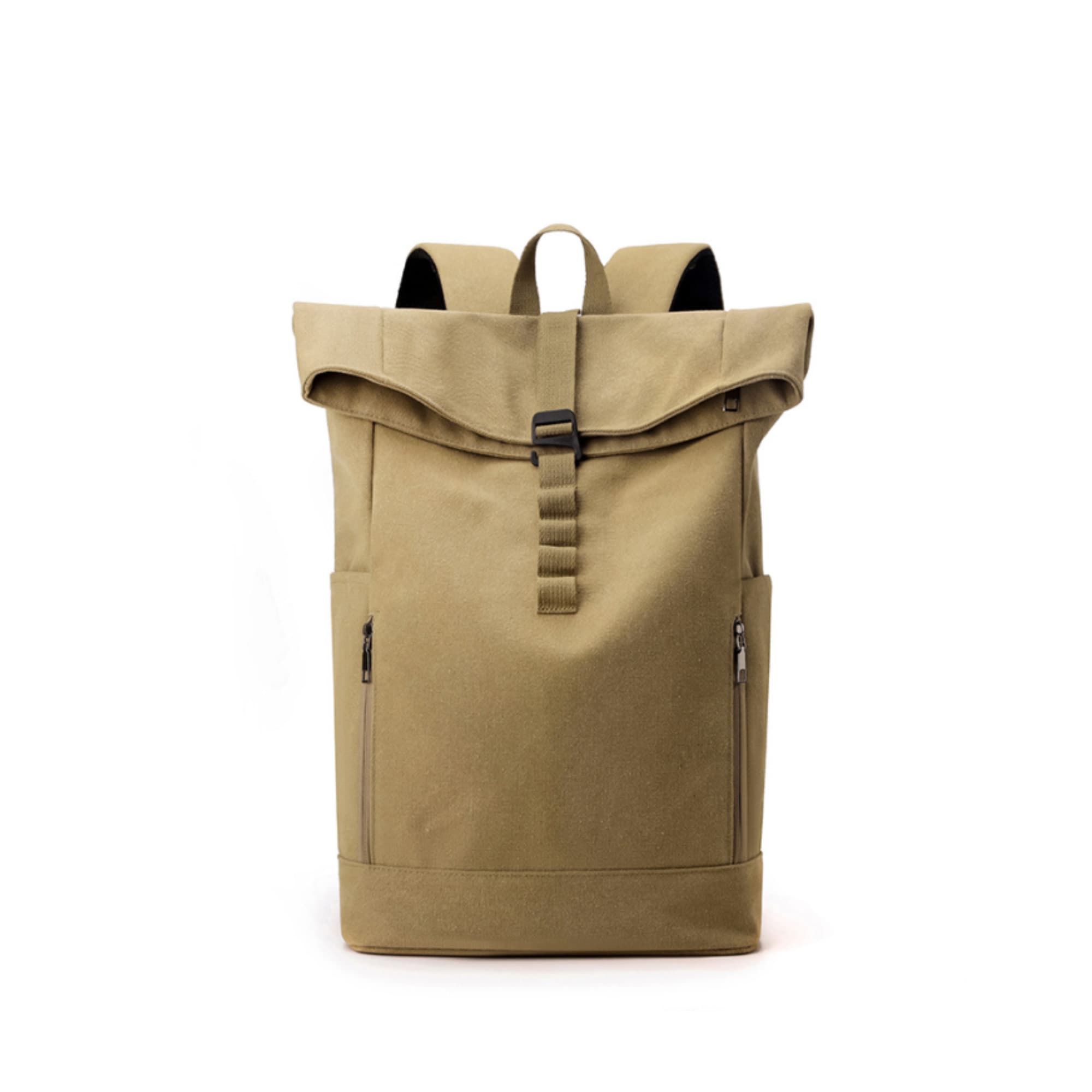 Canvas Roll Top Vintage Backpack