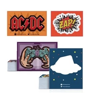 Kiss Cut Removable Sticker