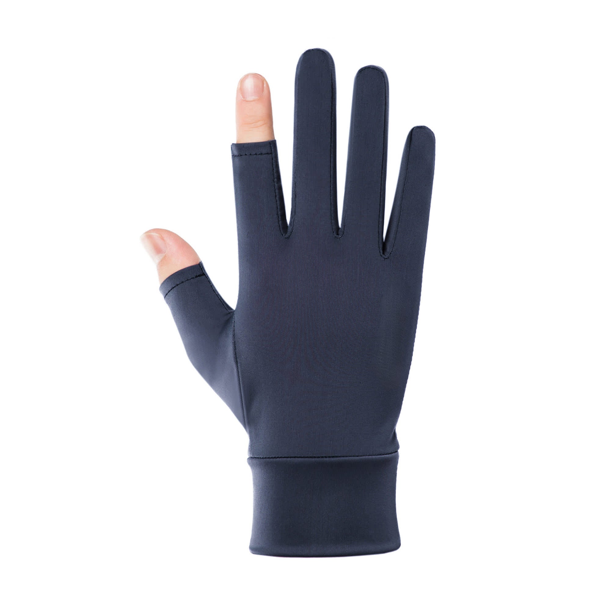 Sun Protective Gloves with 2 Open Fingers