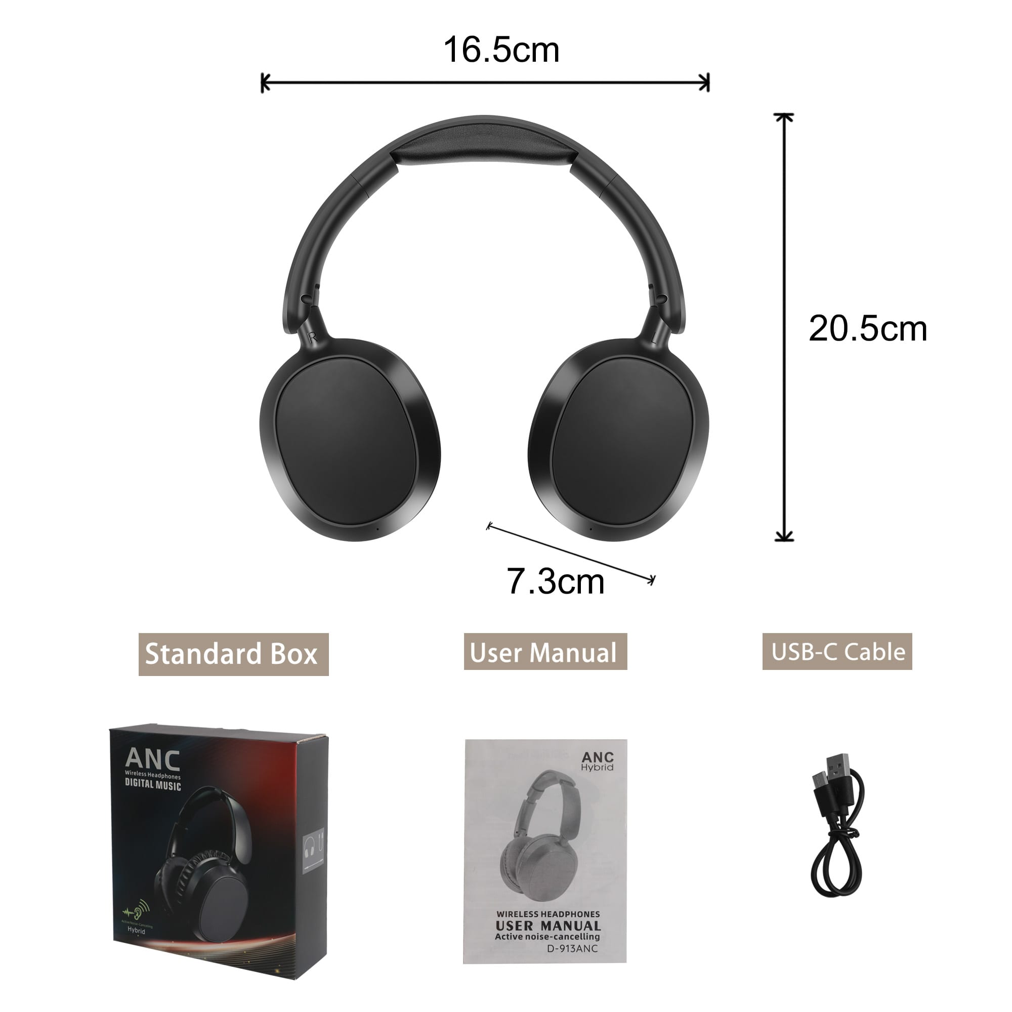 ANC Bluetooth Headphones