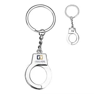 Custom Metal Handcuff Shaped Key Chain