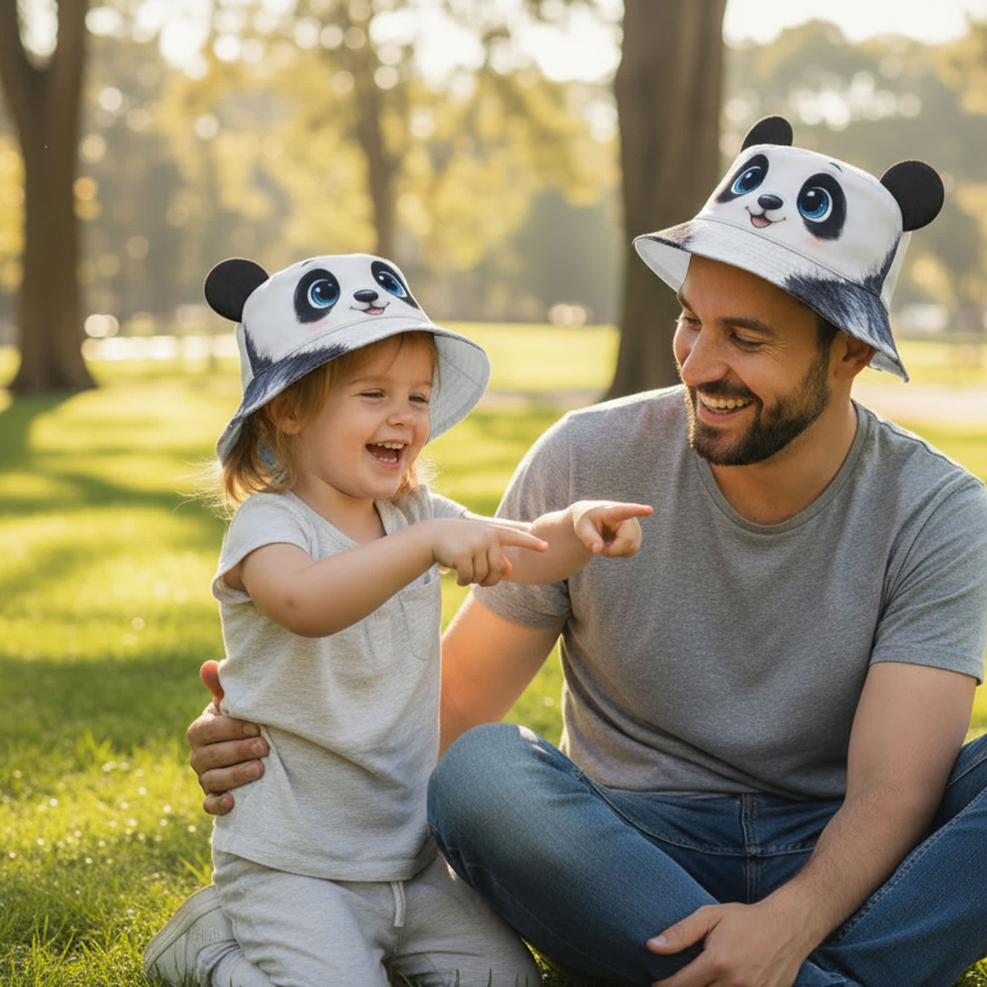 Custom Animal-Ear Bucket Hat