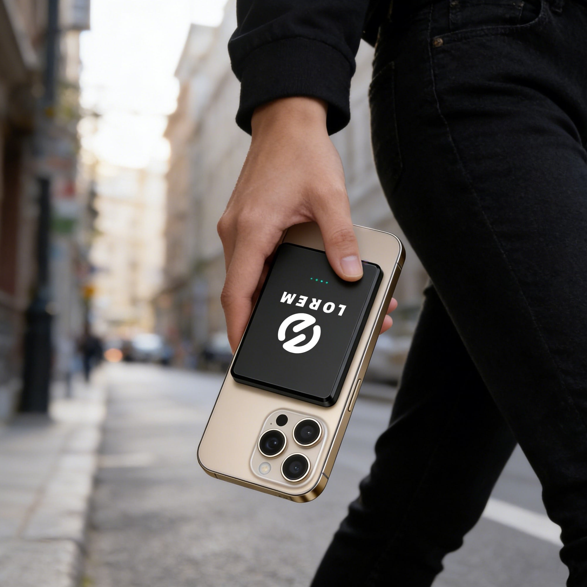 5000mAh Magnetic Wireless  Power Bank
