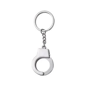 Custom Metal Handcuff Shaped Key Chain