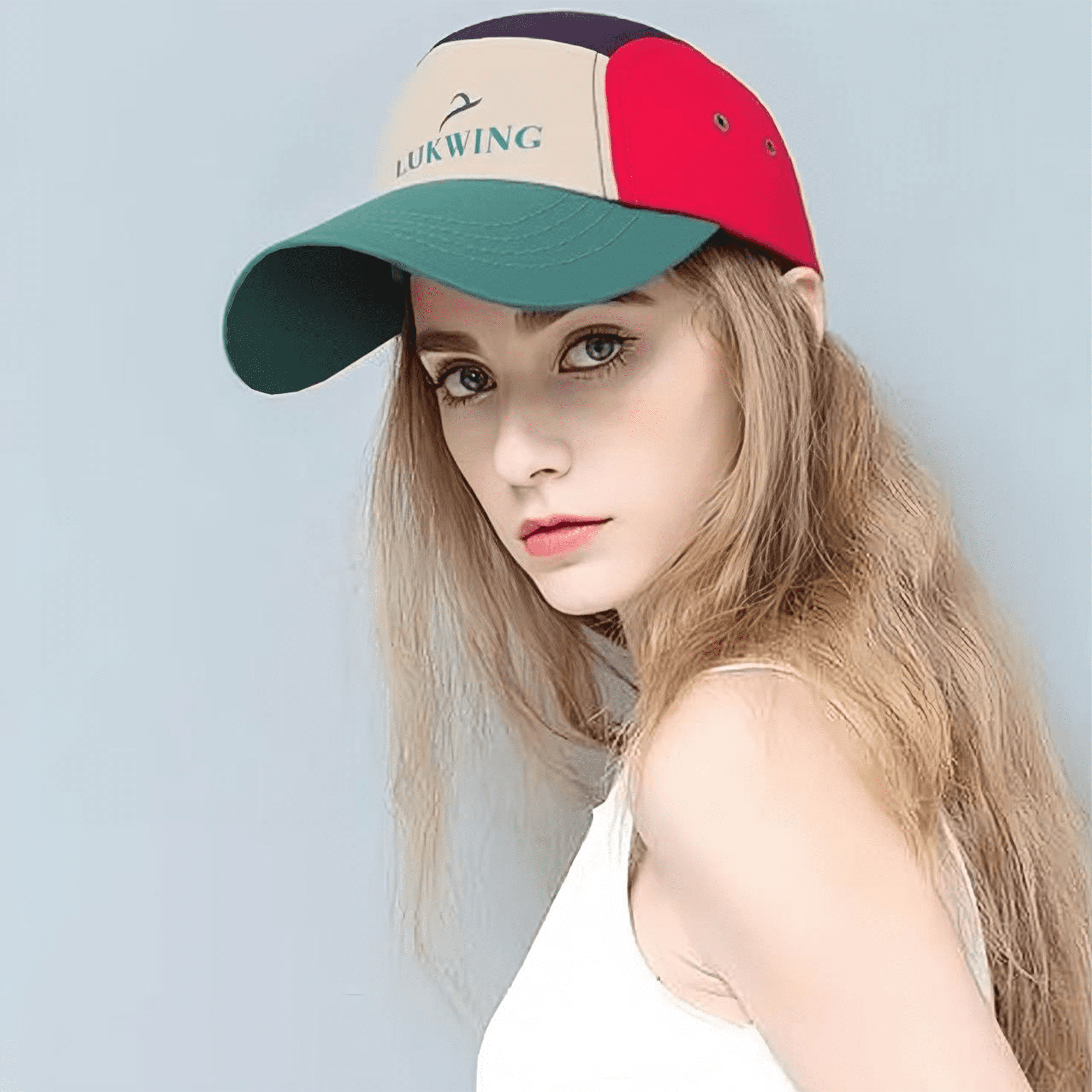 Lightweight 5 Panel Flat Bill Cap