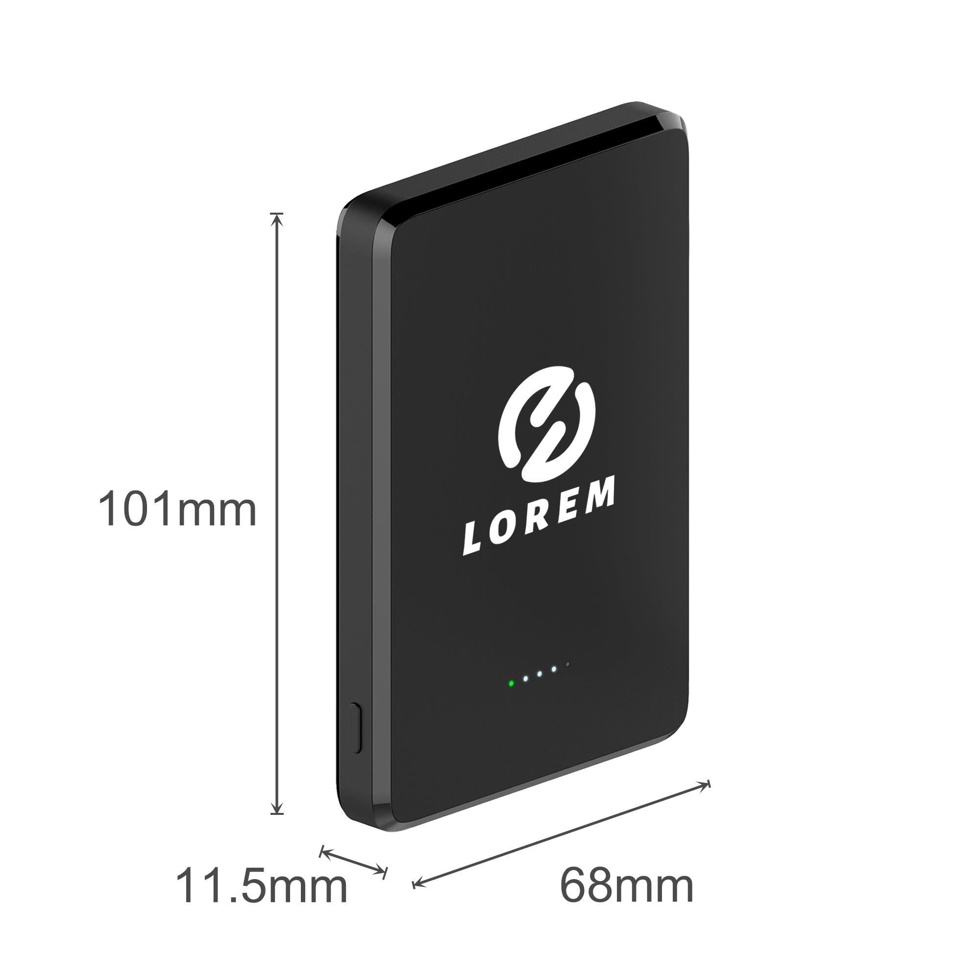 5000mAh Magnetic Wireless  Power Bank