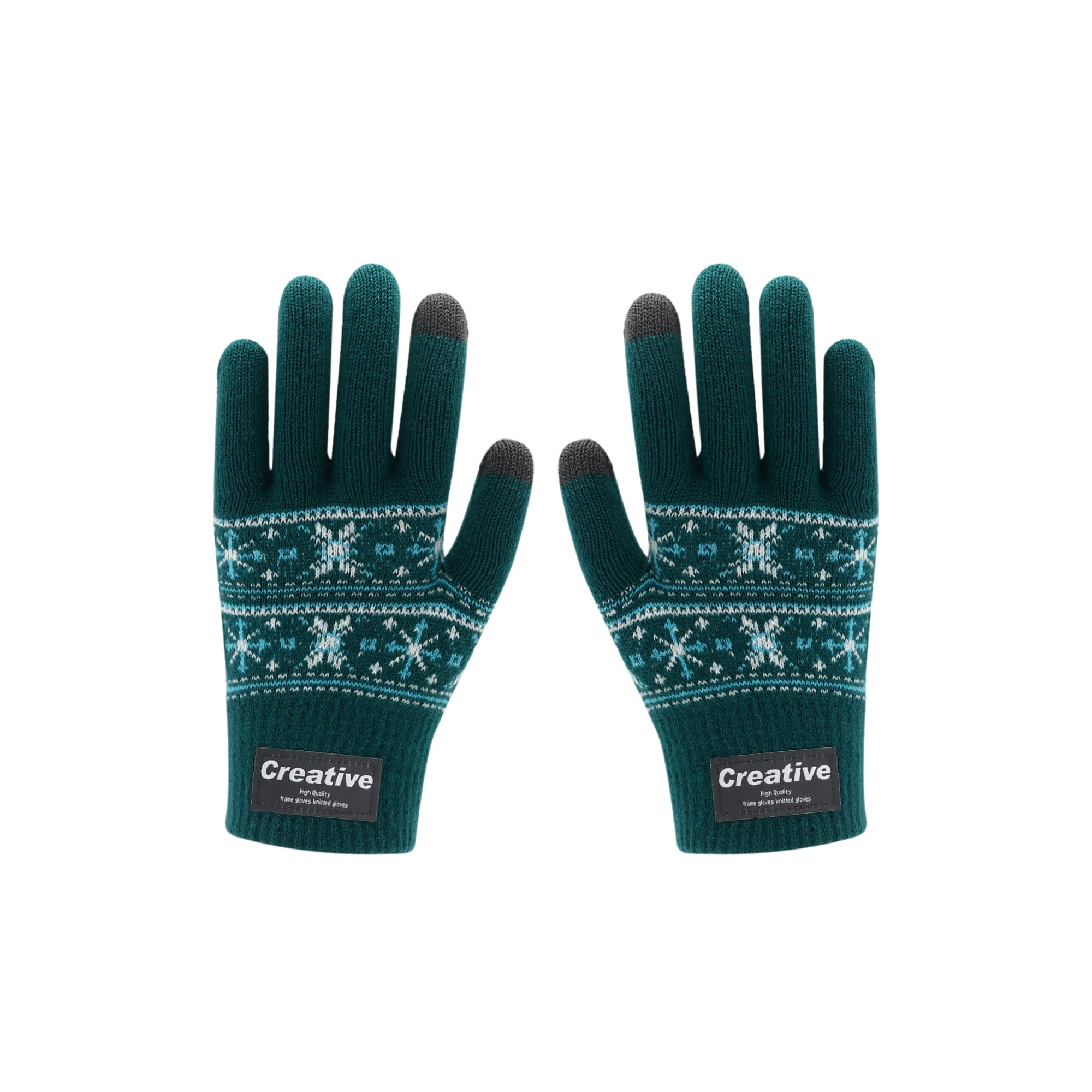 Kids Jacquard Gloves