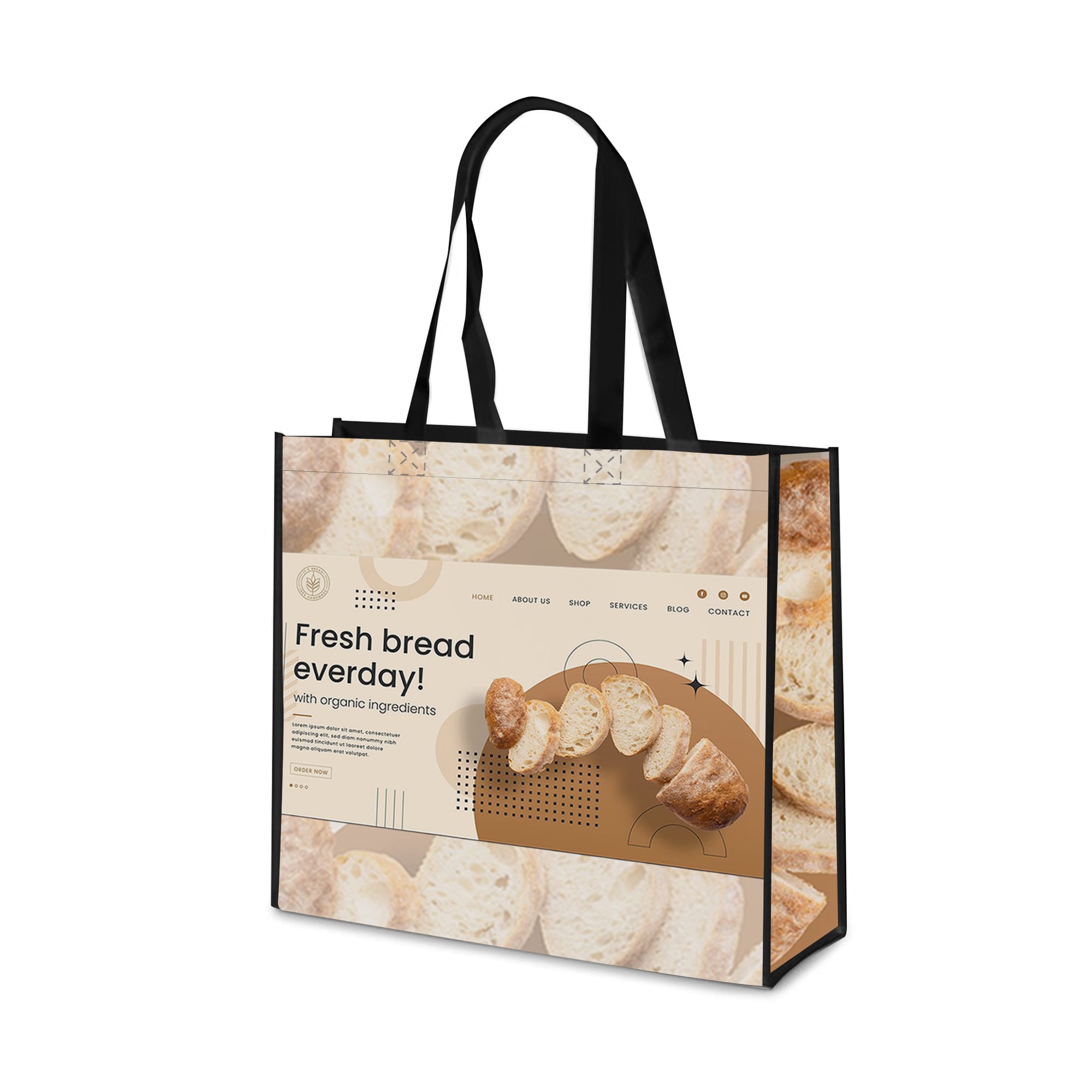 Full Colour Non Woven Trade Show bag