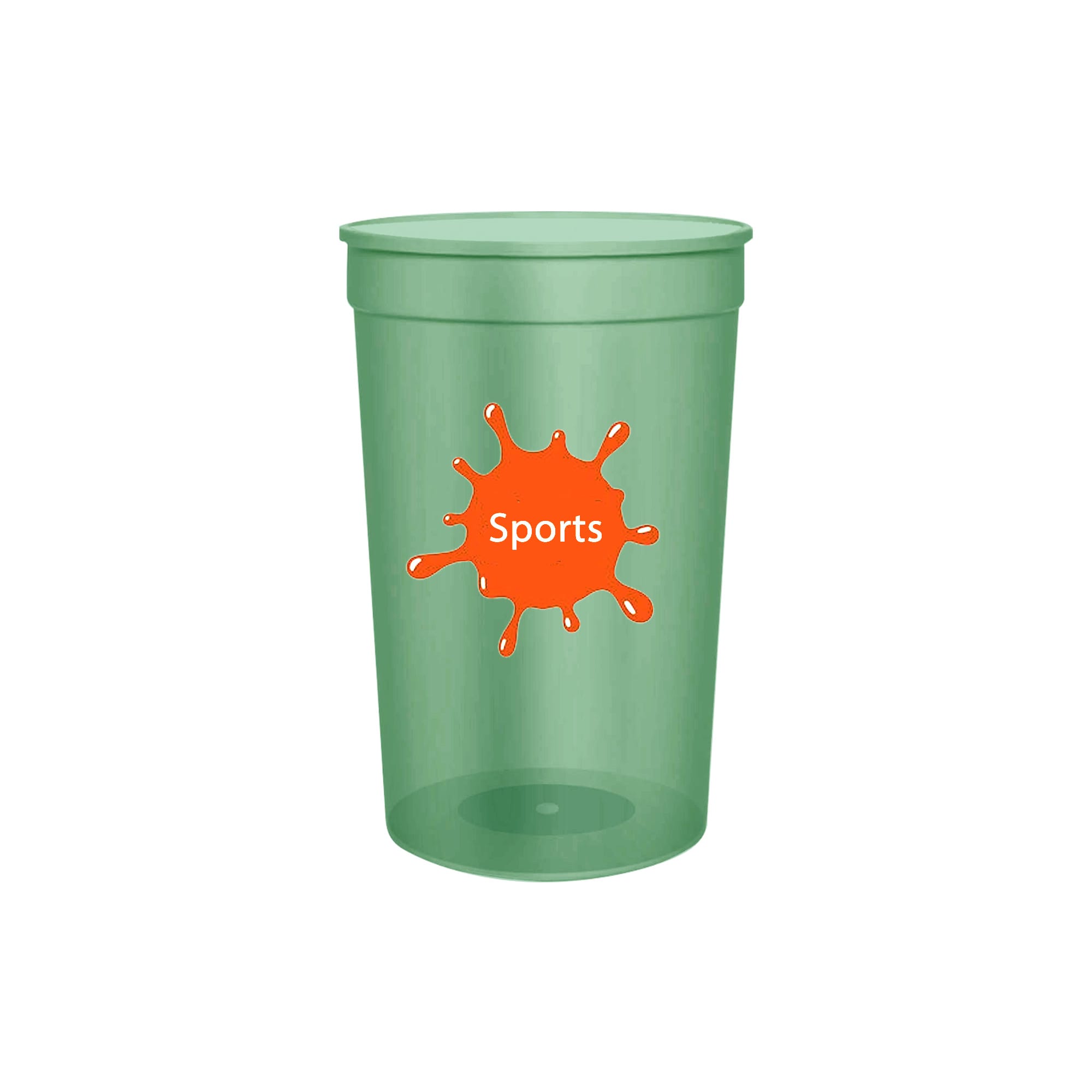 650ml Translucent Plastic Stadium Cup