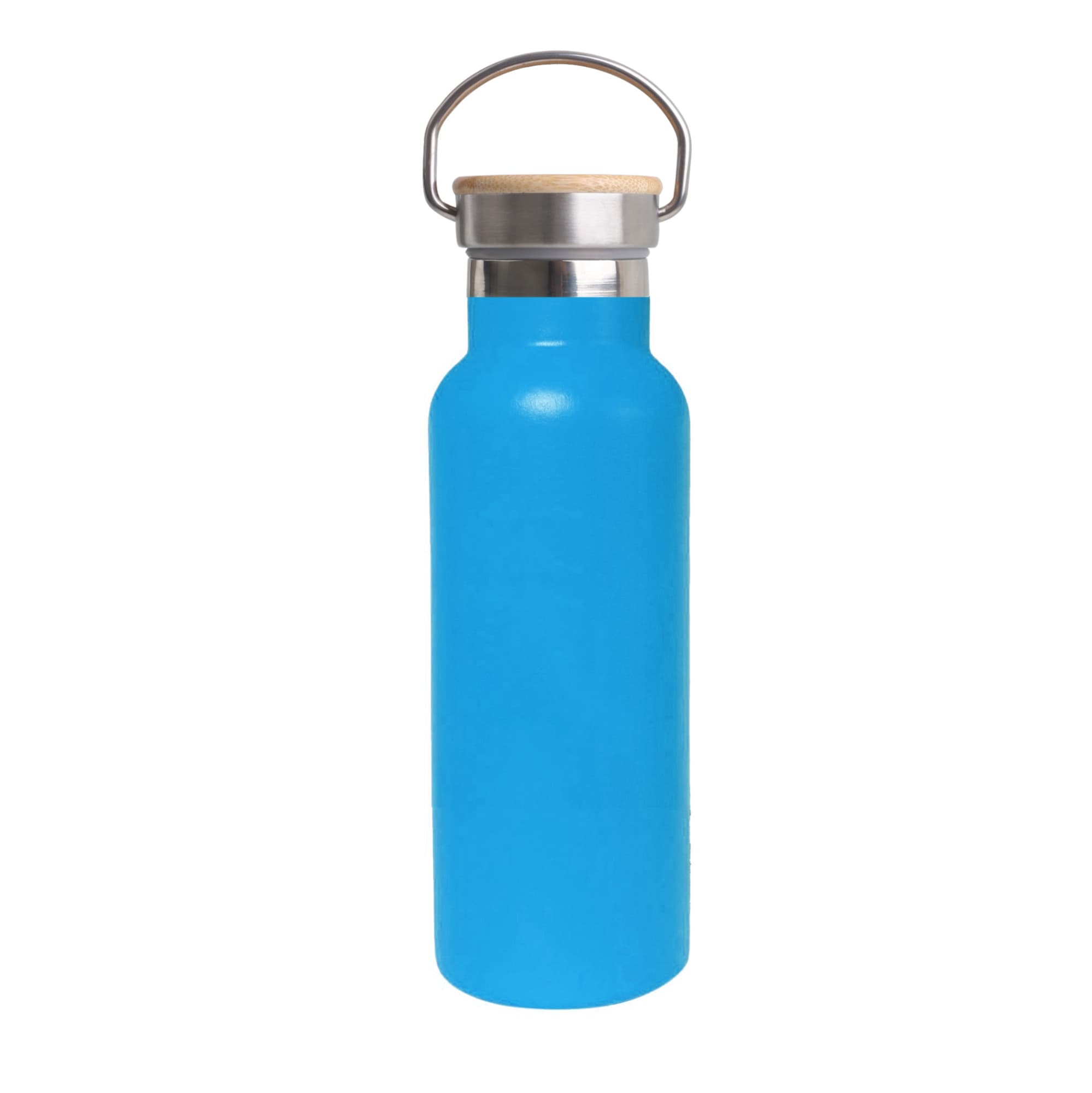 500ml Double Wall Vacuum Bottle with Bamboo Lid