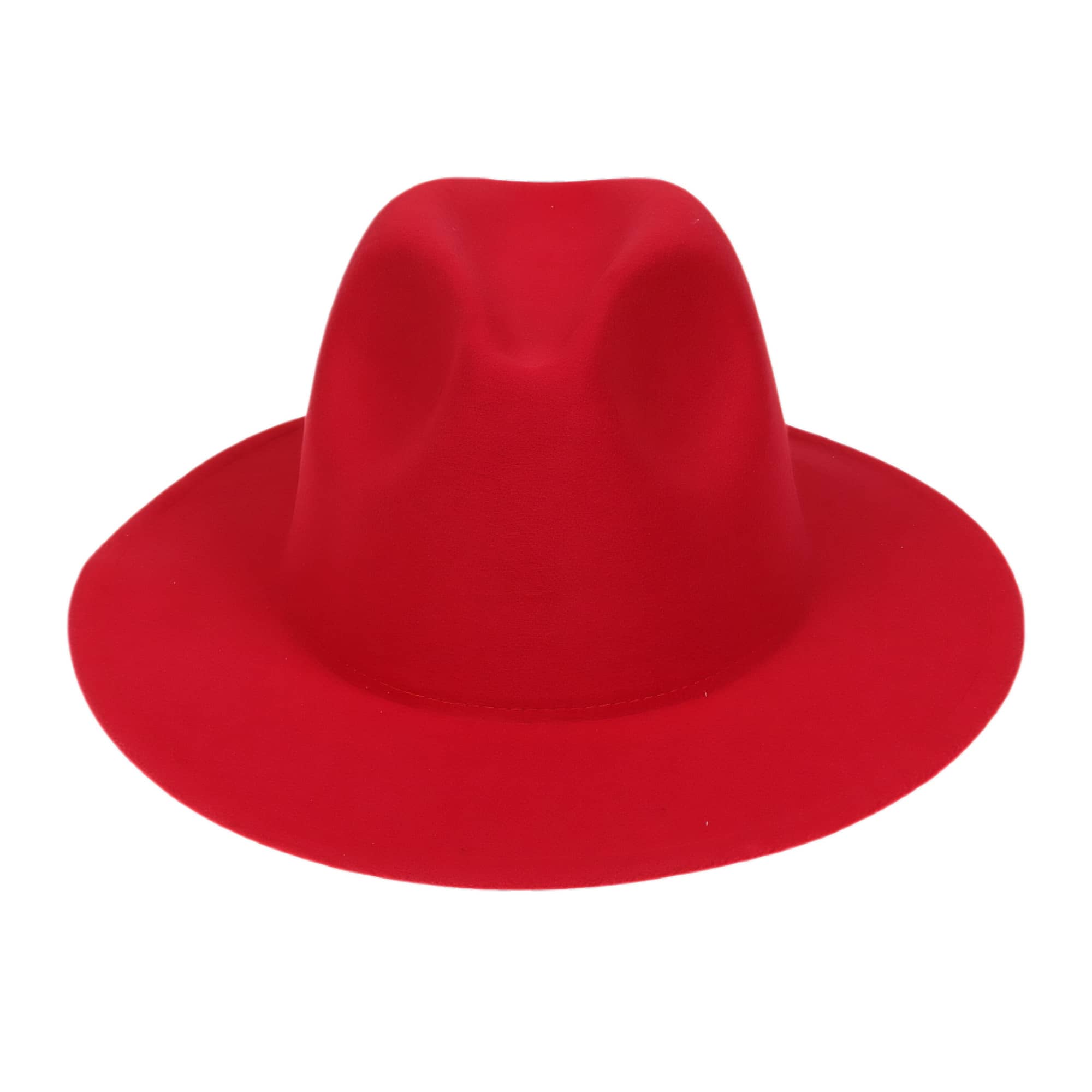 Felt Wide Brim Fedora Hat