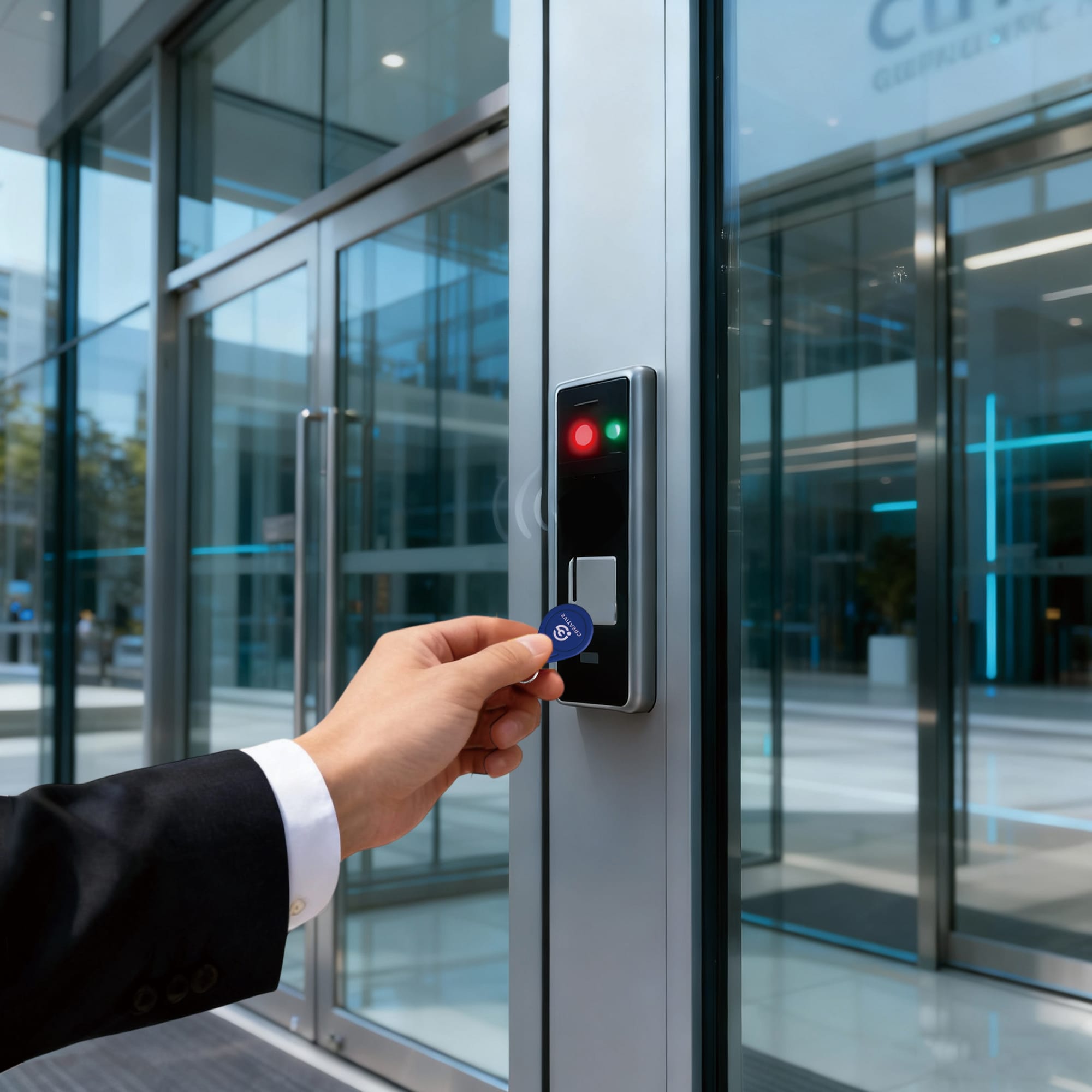 NFC Keytags with Keyring